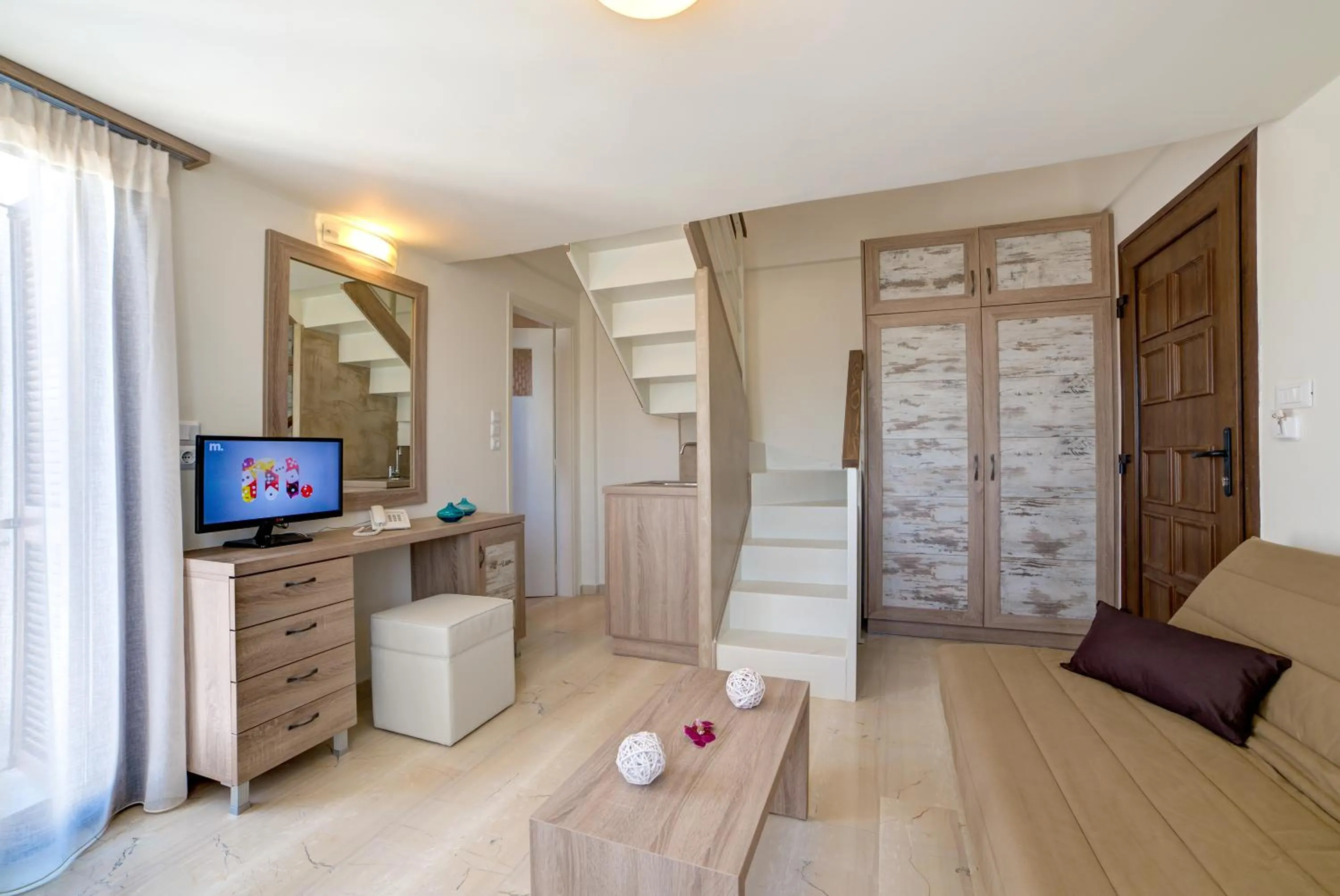 Living room in Ifestos Villa