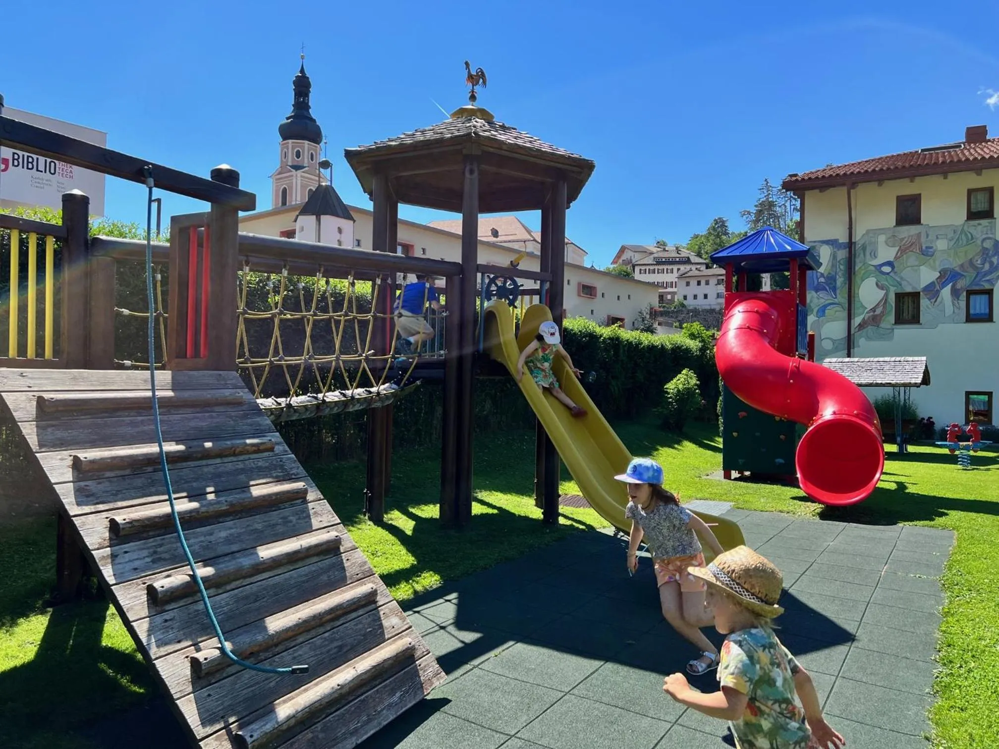 Children play ground in Aparthotel Kastel Seiser Alm