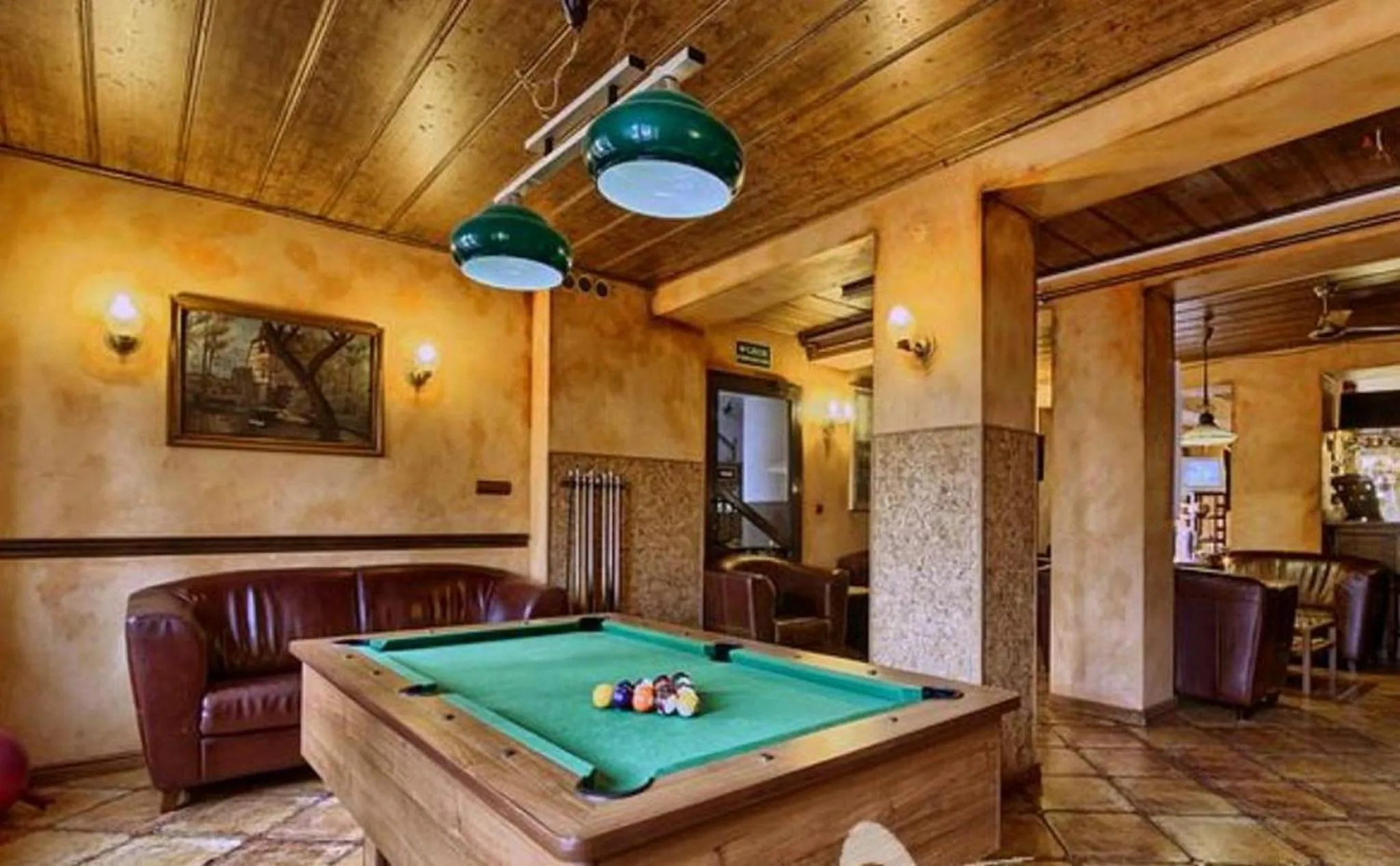 Billiard in Hotel Diament