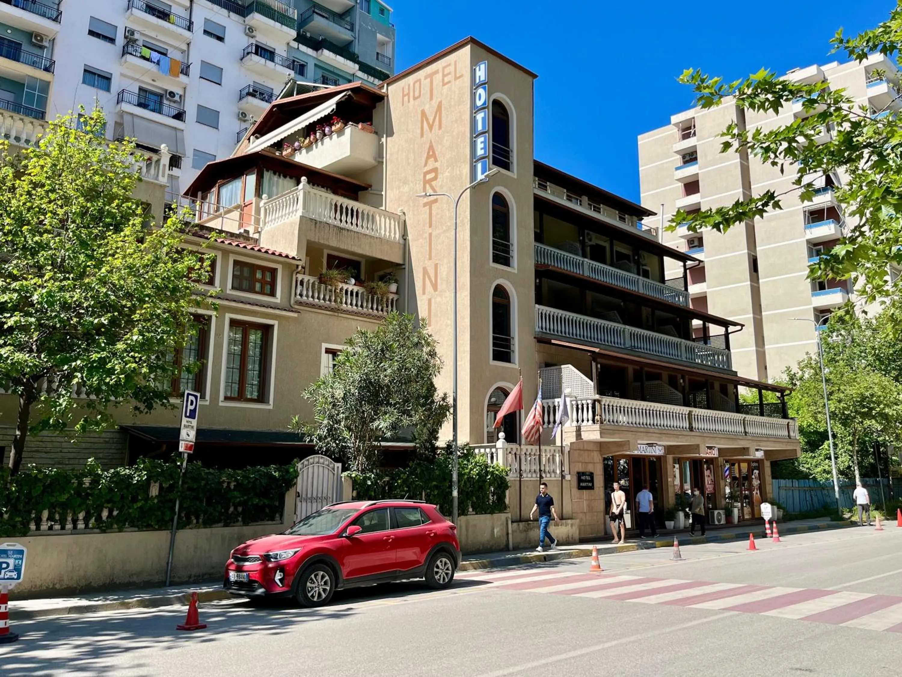 Property building in Hotel Martini