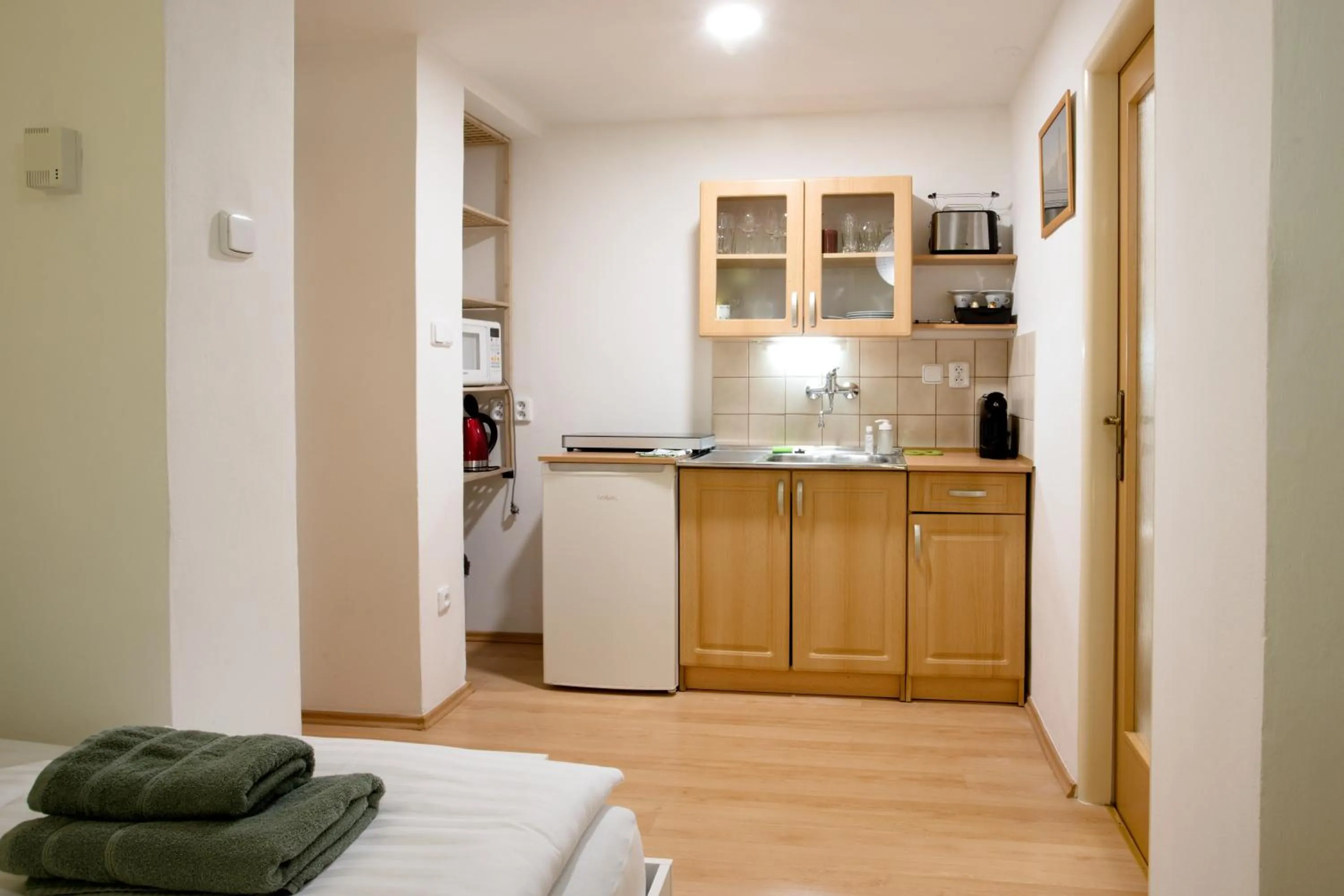 Coffee/tea facilities in Apartmány Bramborka