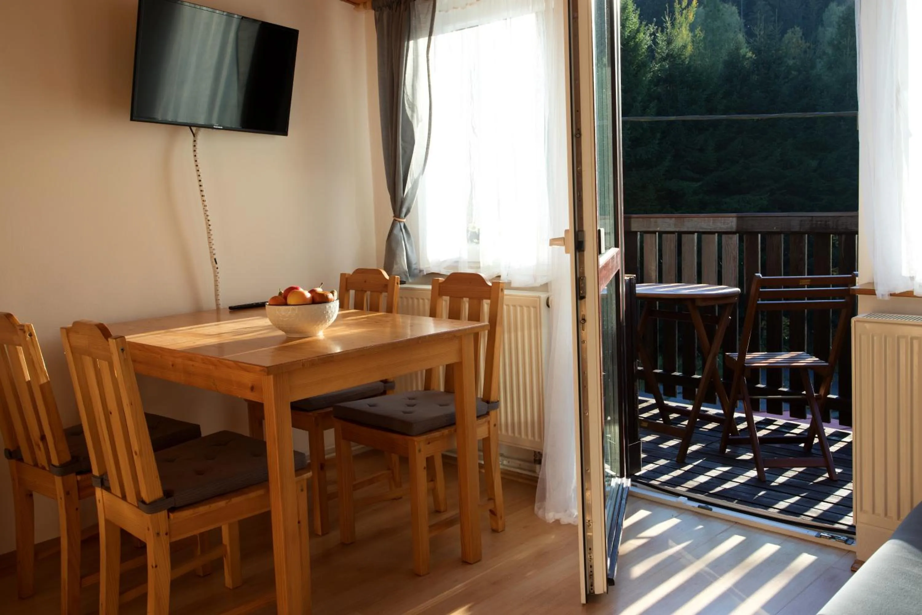 Balcony/Terrace in Apartmány Bramborka