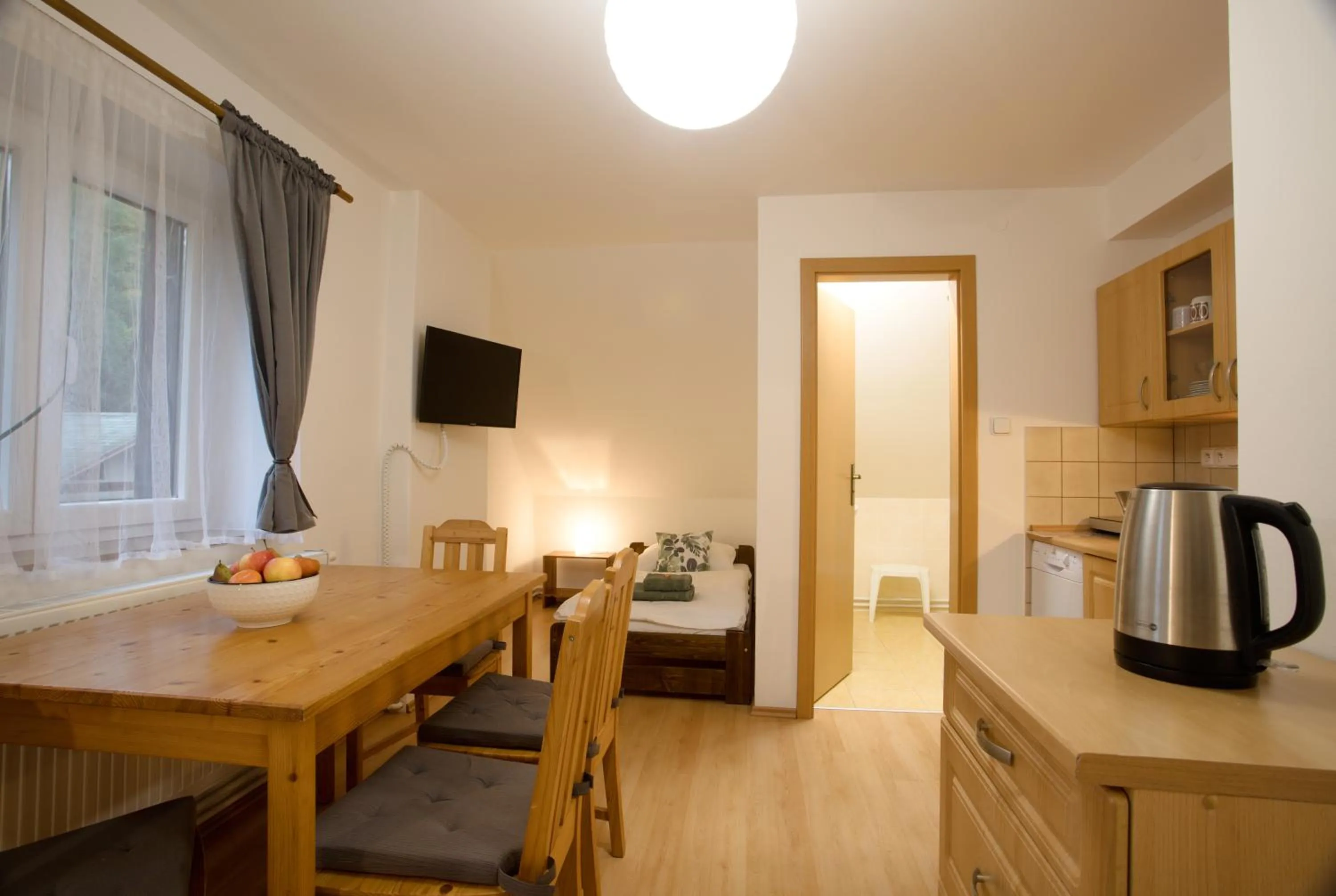 Coffee/tea facilities in Apartmány Bramborka