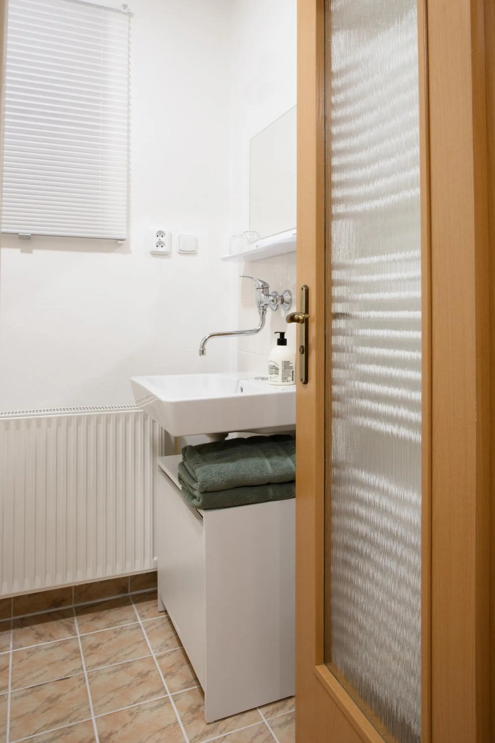 Bathroom in Apartmány Bramborka