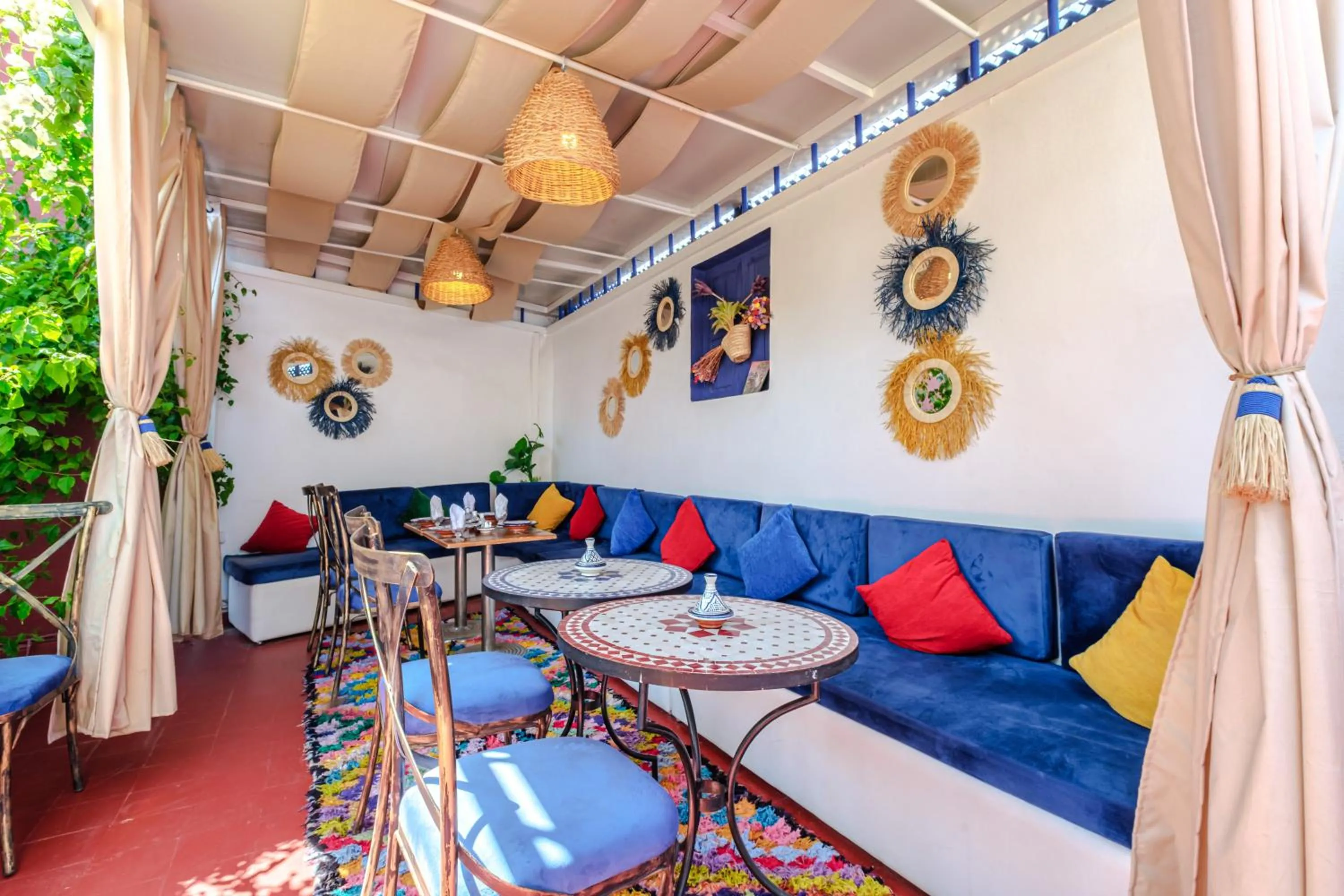 Restaurant/places to eat in Riad Bobby Marrakech
