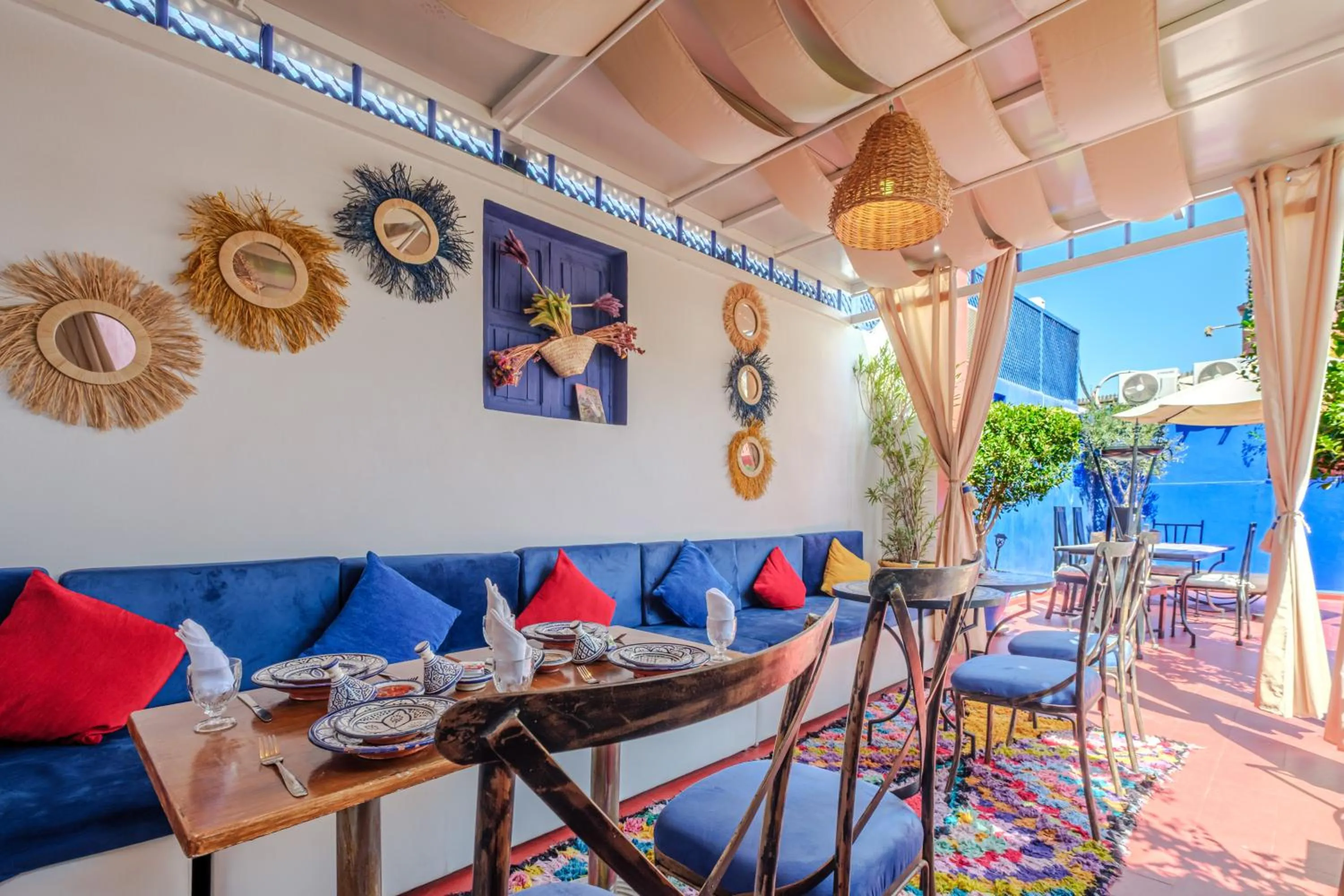 Restaurant/places to eat in Riad Bobby Marrakech