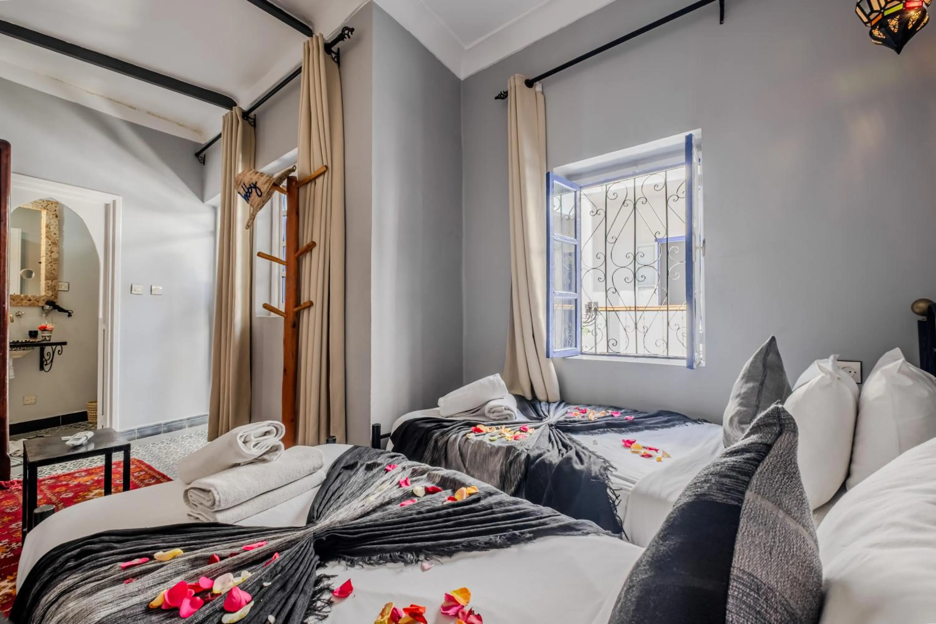 Bedroom, Bed in Riad Bobby Marrakech