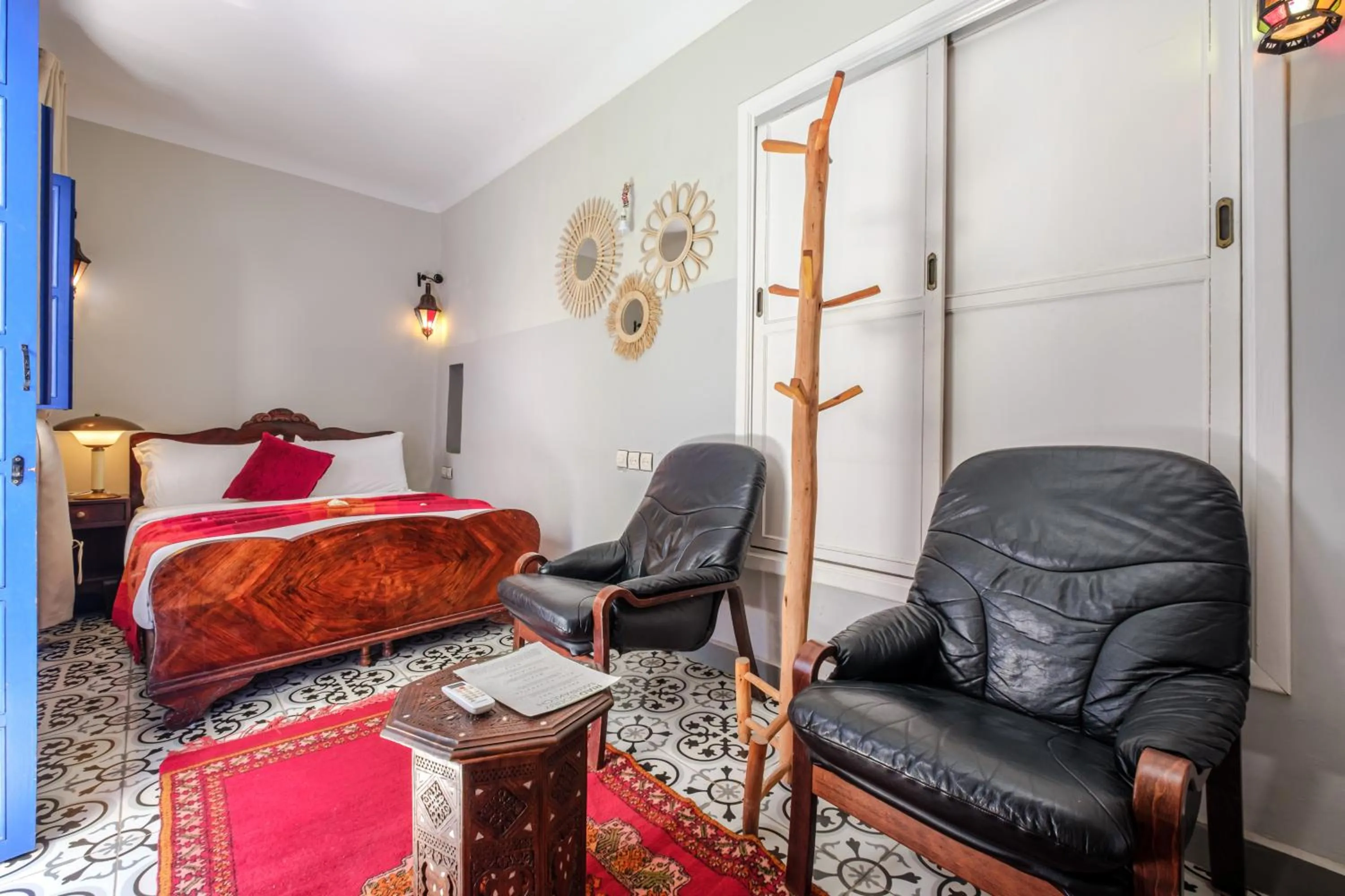 Bed in Riad Bobby Marrakech