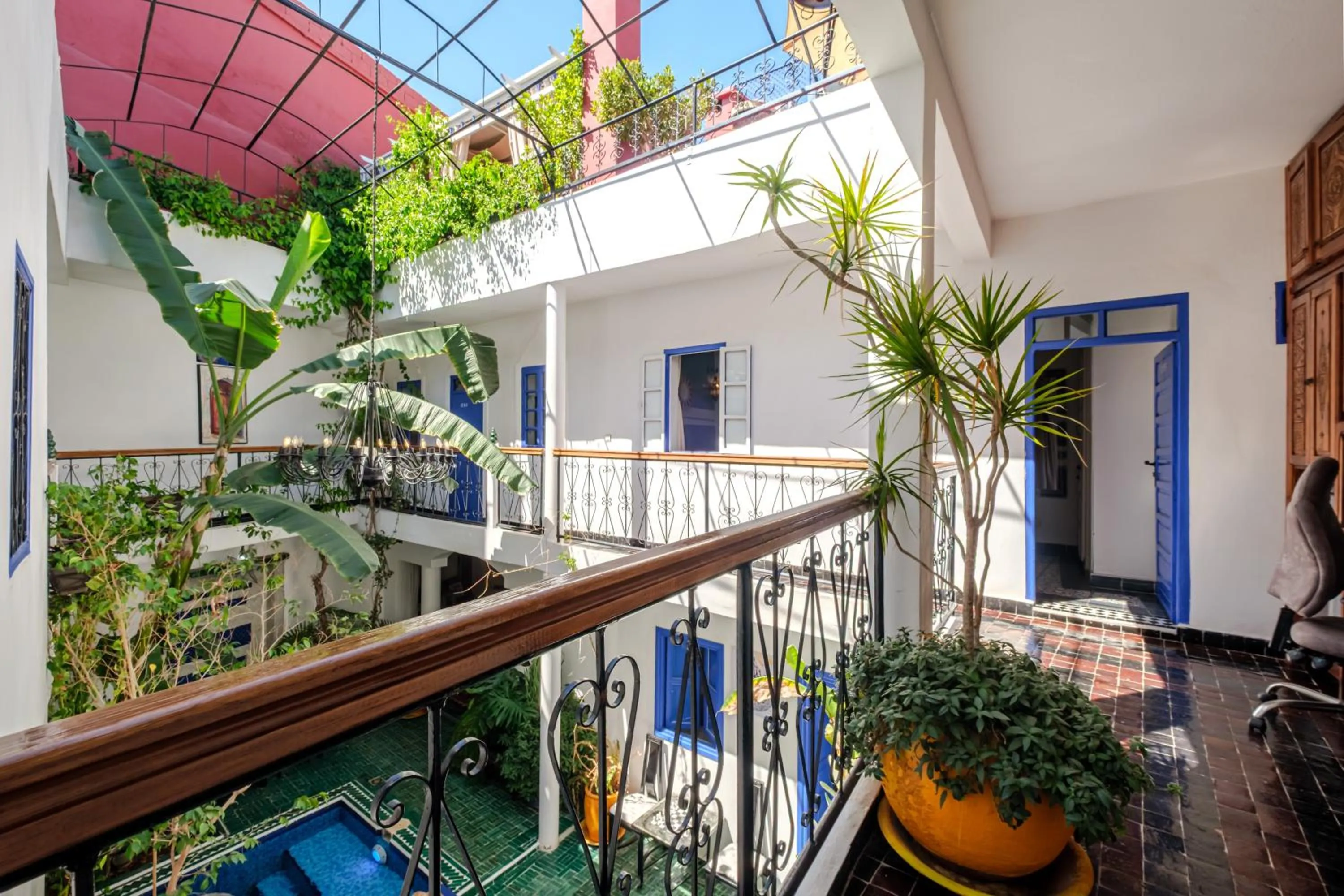 Patio in Riad Bobby Marrakech