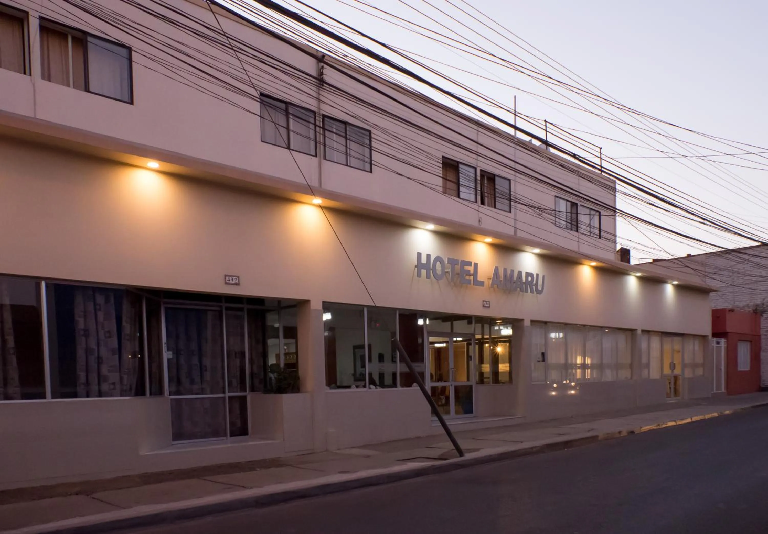 Facade/entrance in Amaru Hotel