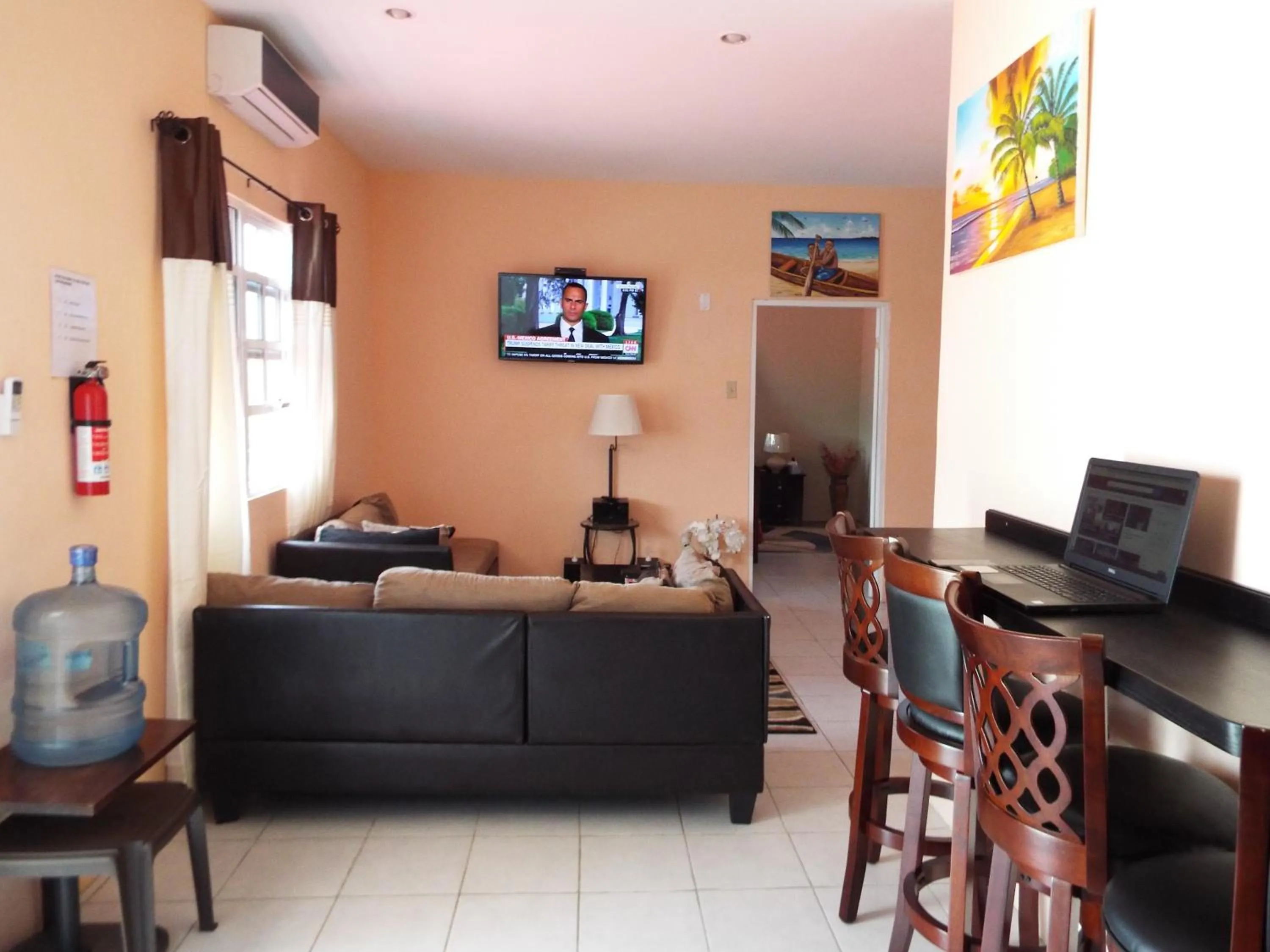 Living room in LAKE VIEW CONDO