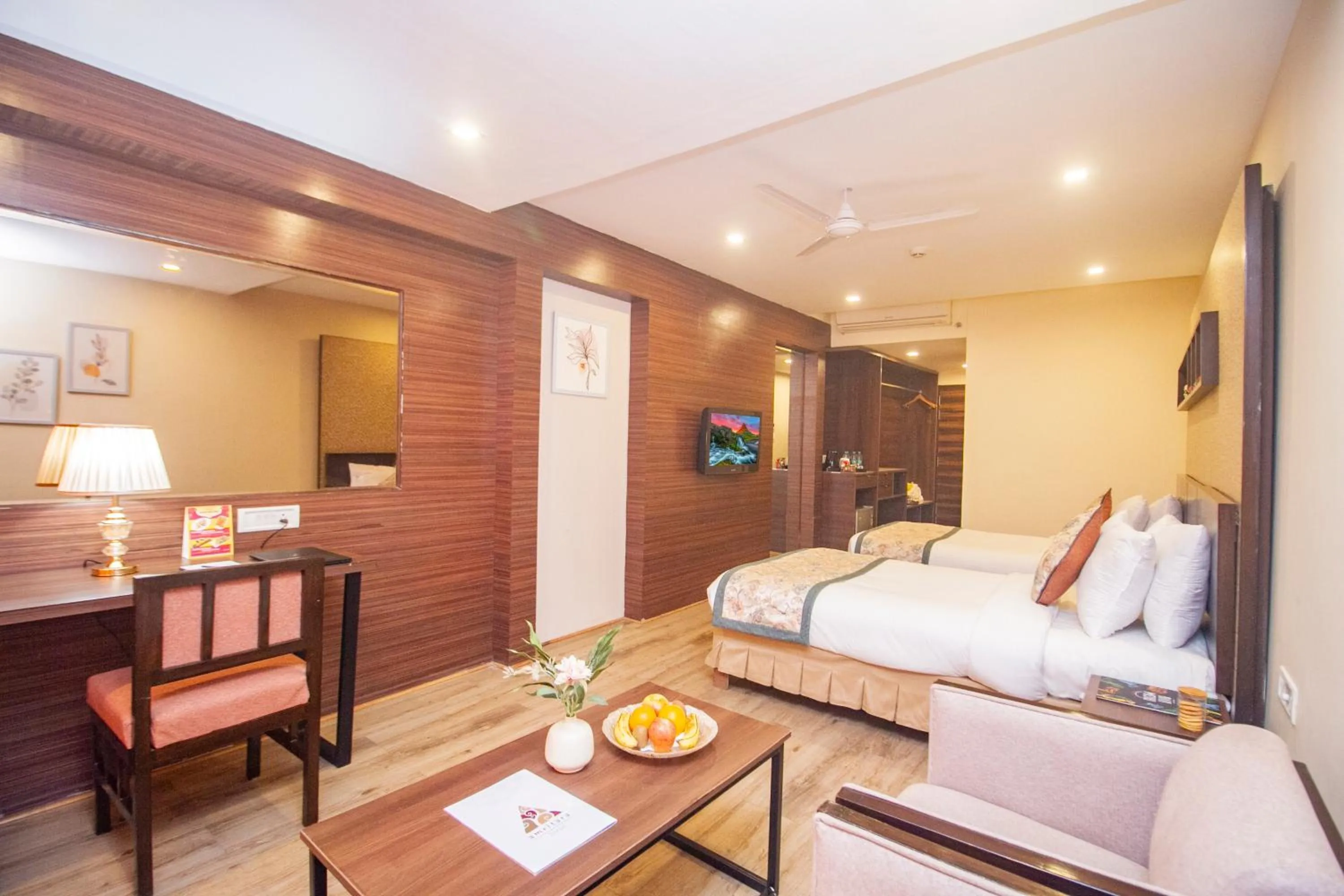 Bed in Amritara Surya - A Luxury Spa Retreat