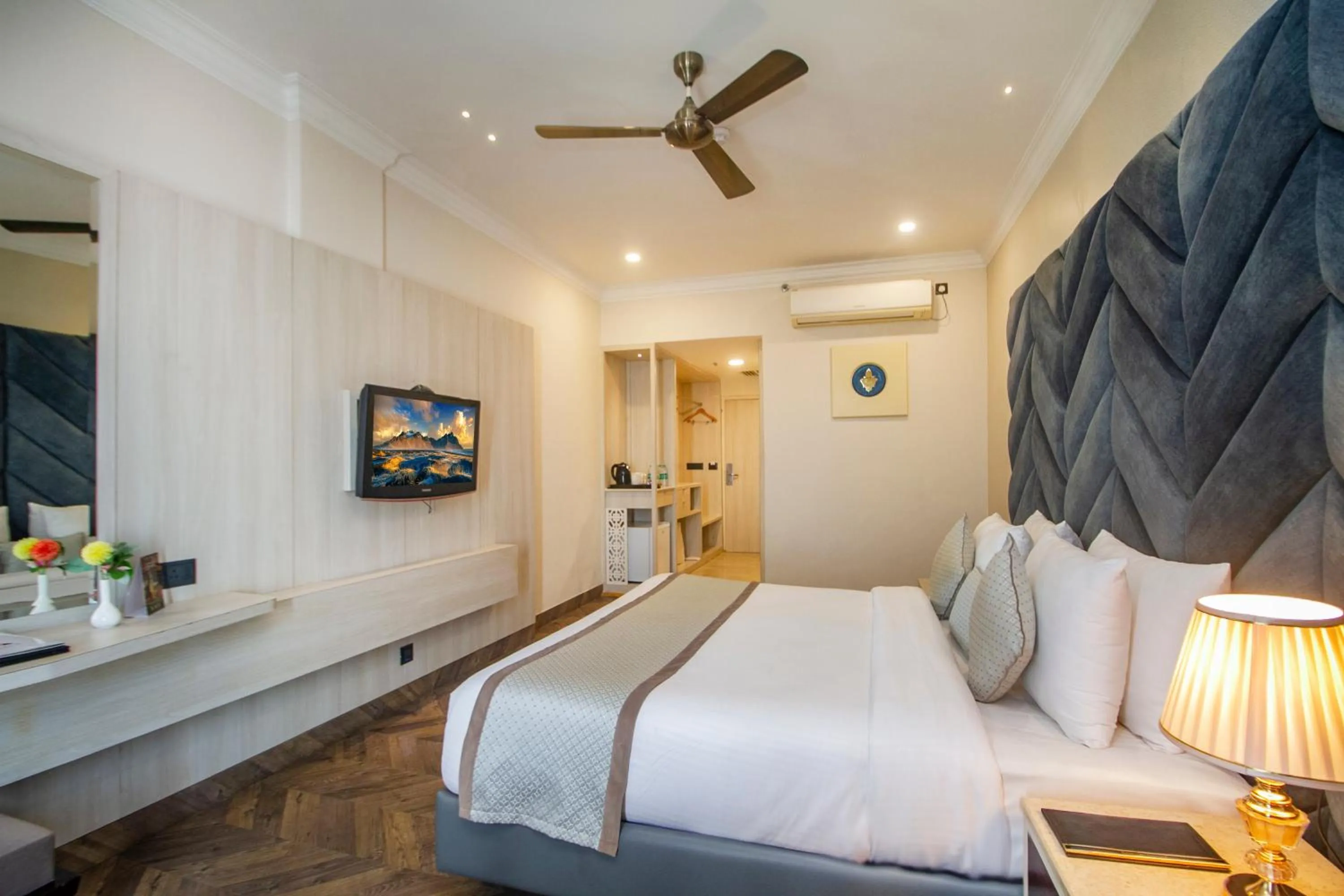 Bed in Amritara Surya - A Luxury Spa Retreat