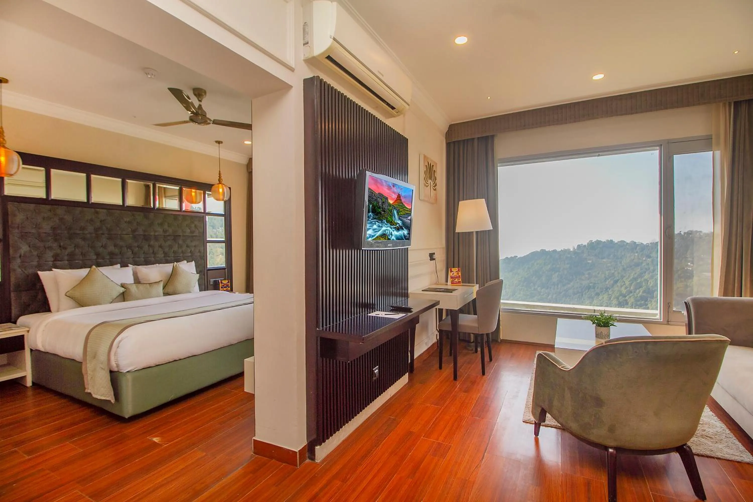 Natural landscape, Bed in Amritara Surya - A Luxury Spa Retreat