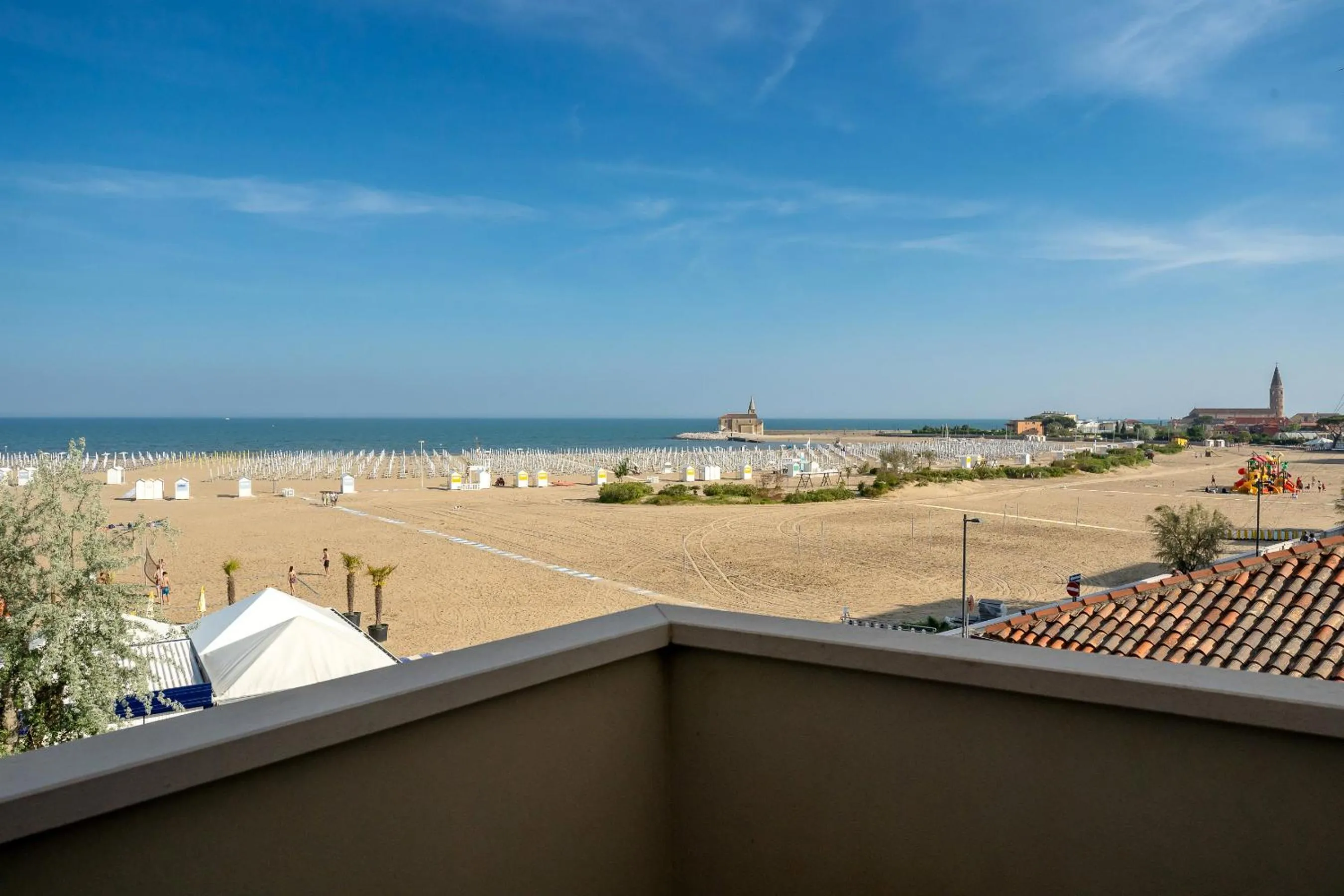 Balcony/Terrace in Hotel Delfino
