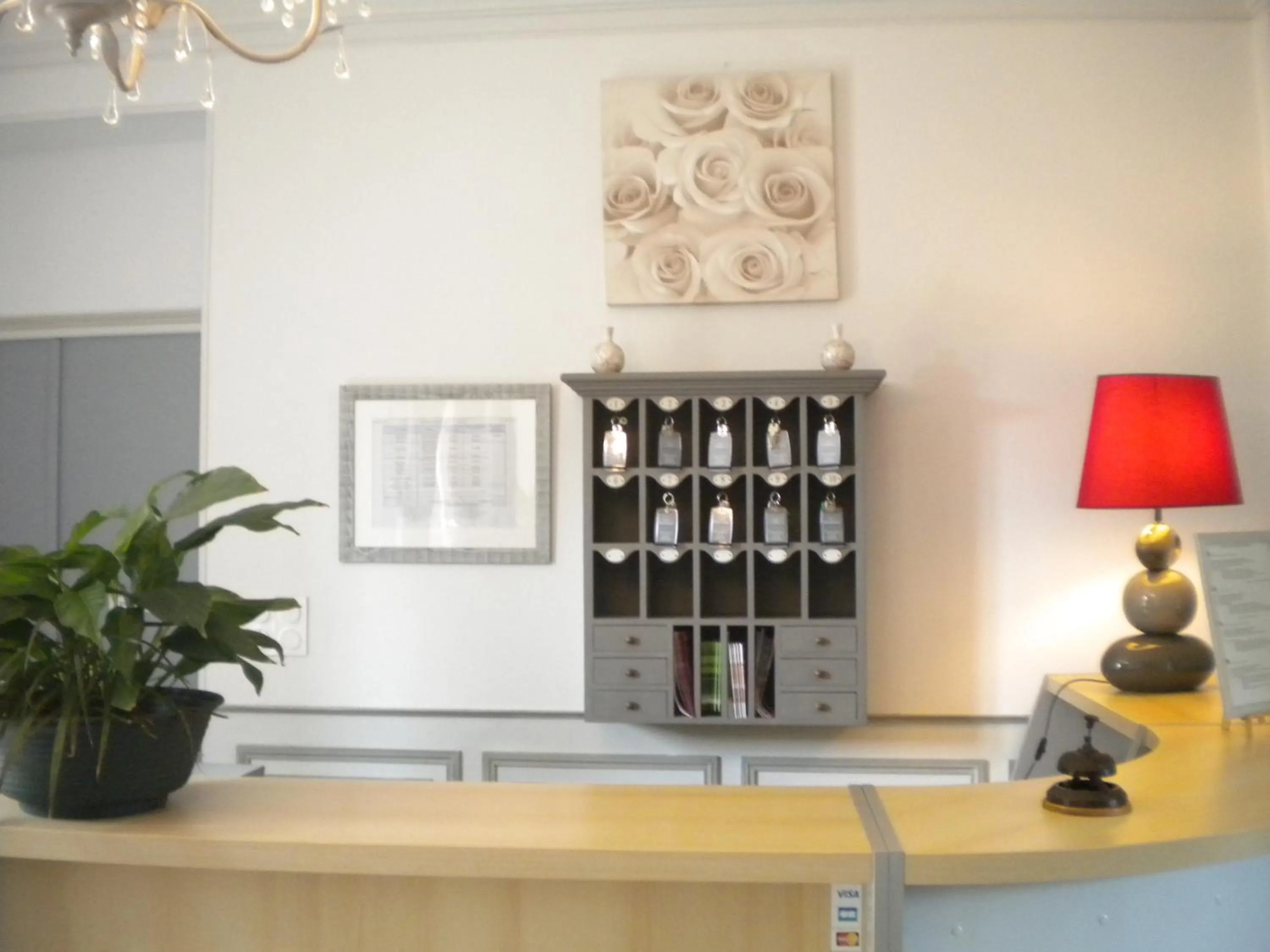 Lobby or reception in Hostellerie le Clos du Cher