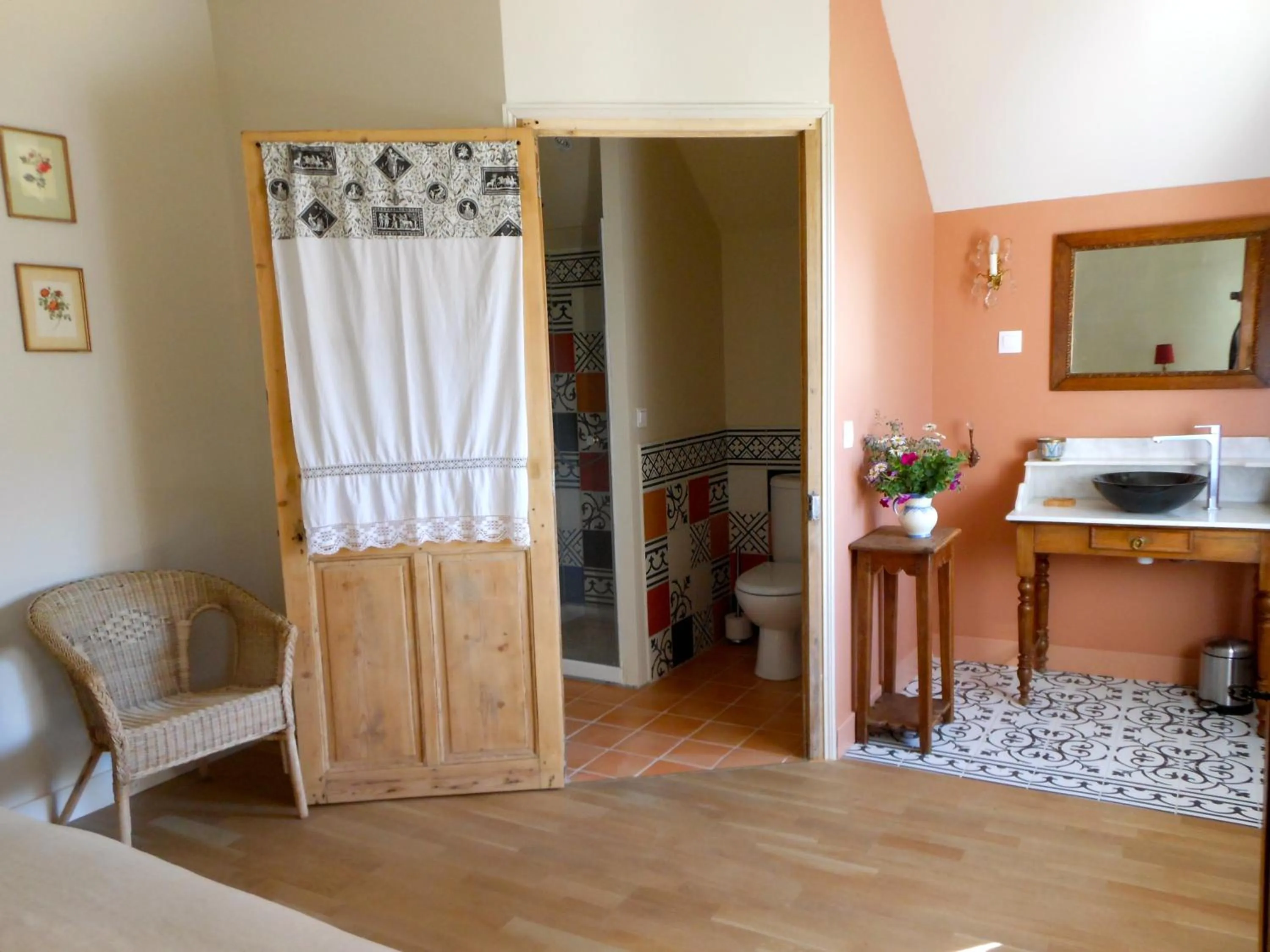 Bedroom in Auberge de la Tuilerie
