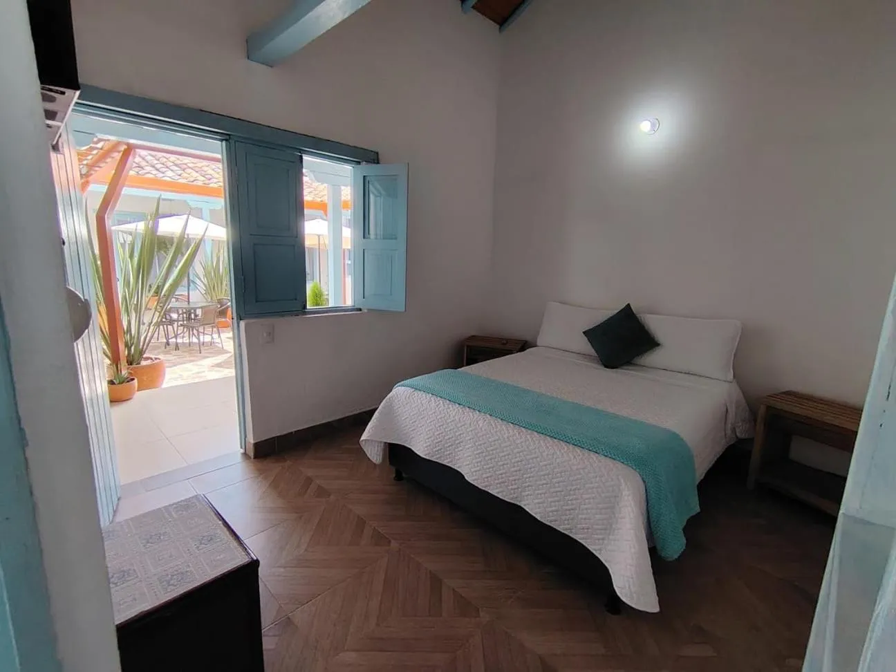 Bed in Hotel Villa Paz