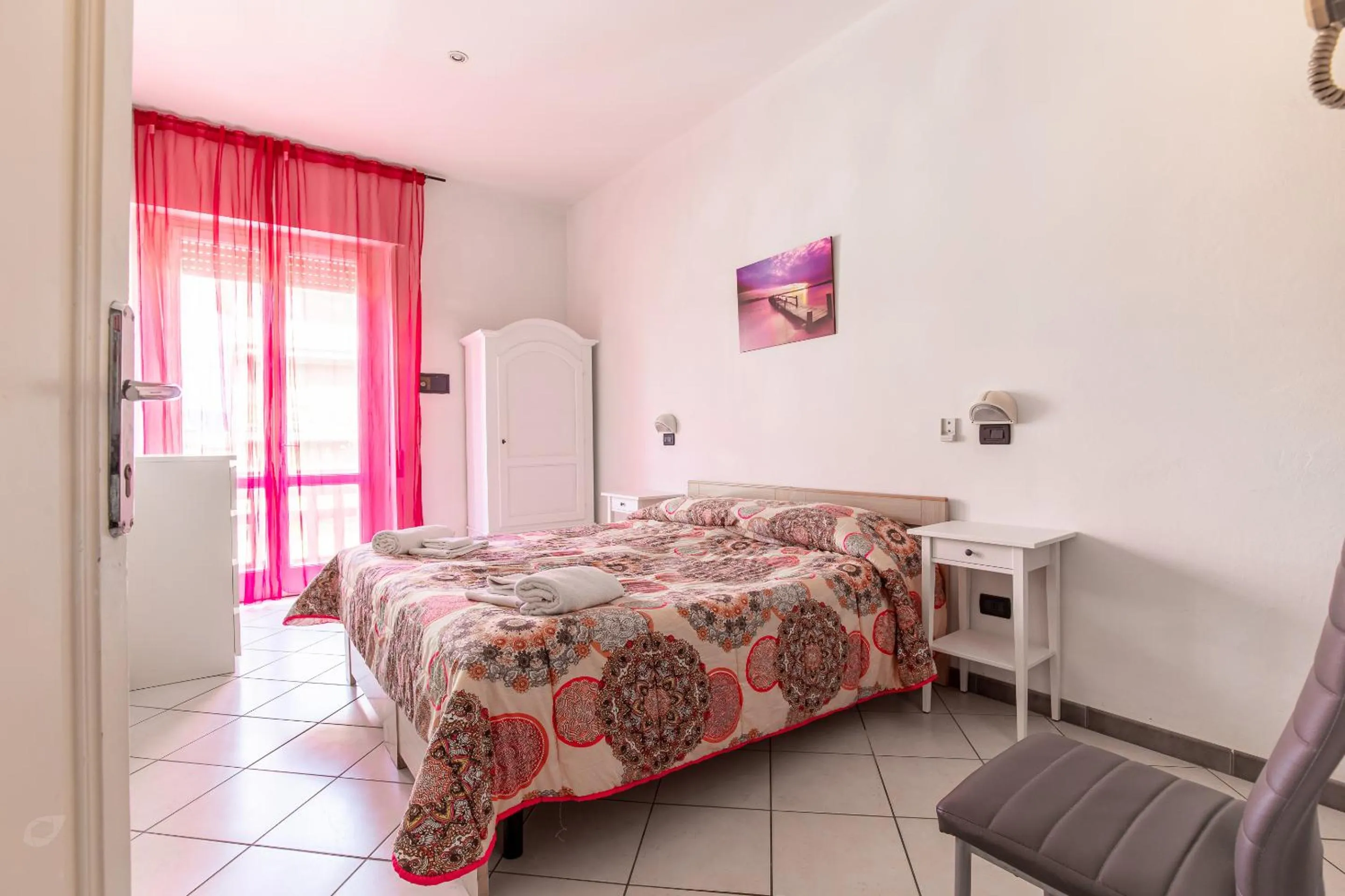 Bed in Hotel Paolina