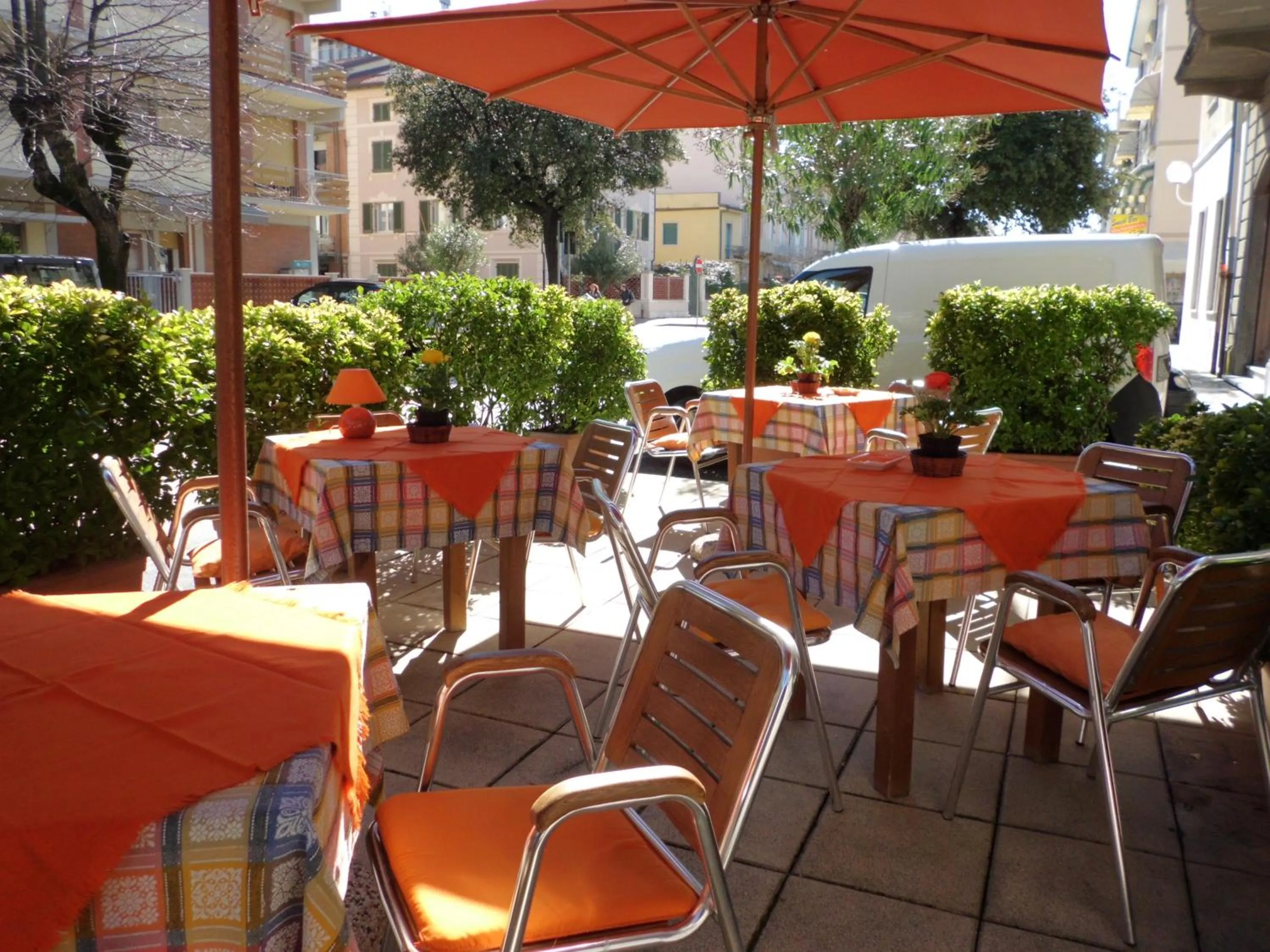 Patio in Hotel Paolina