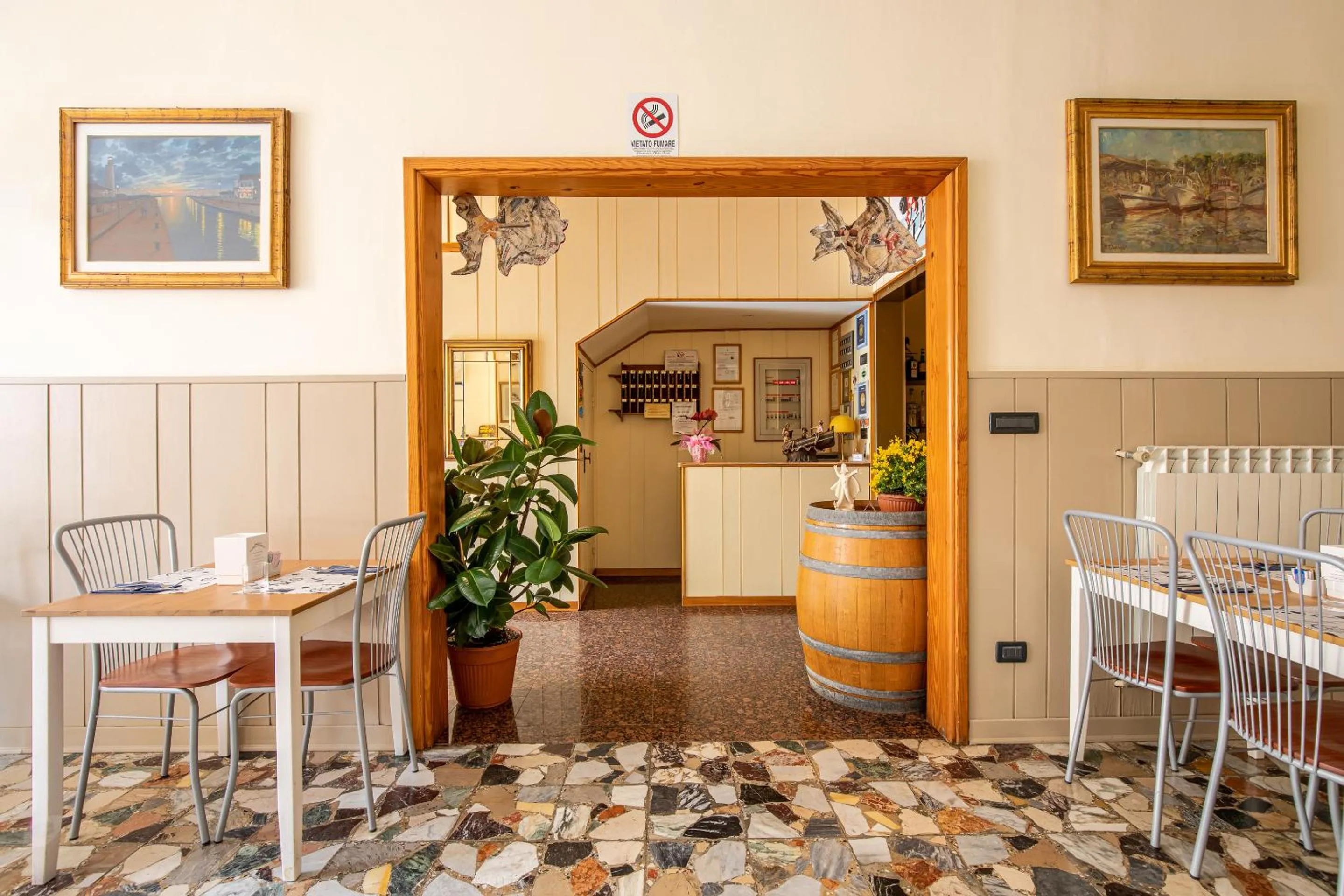 Lobby or reception in Hotel Paolina