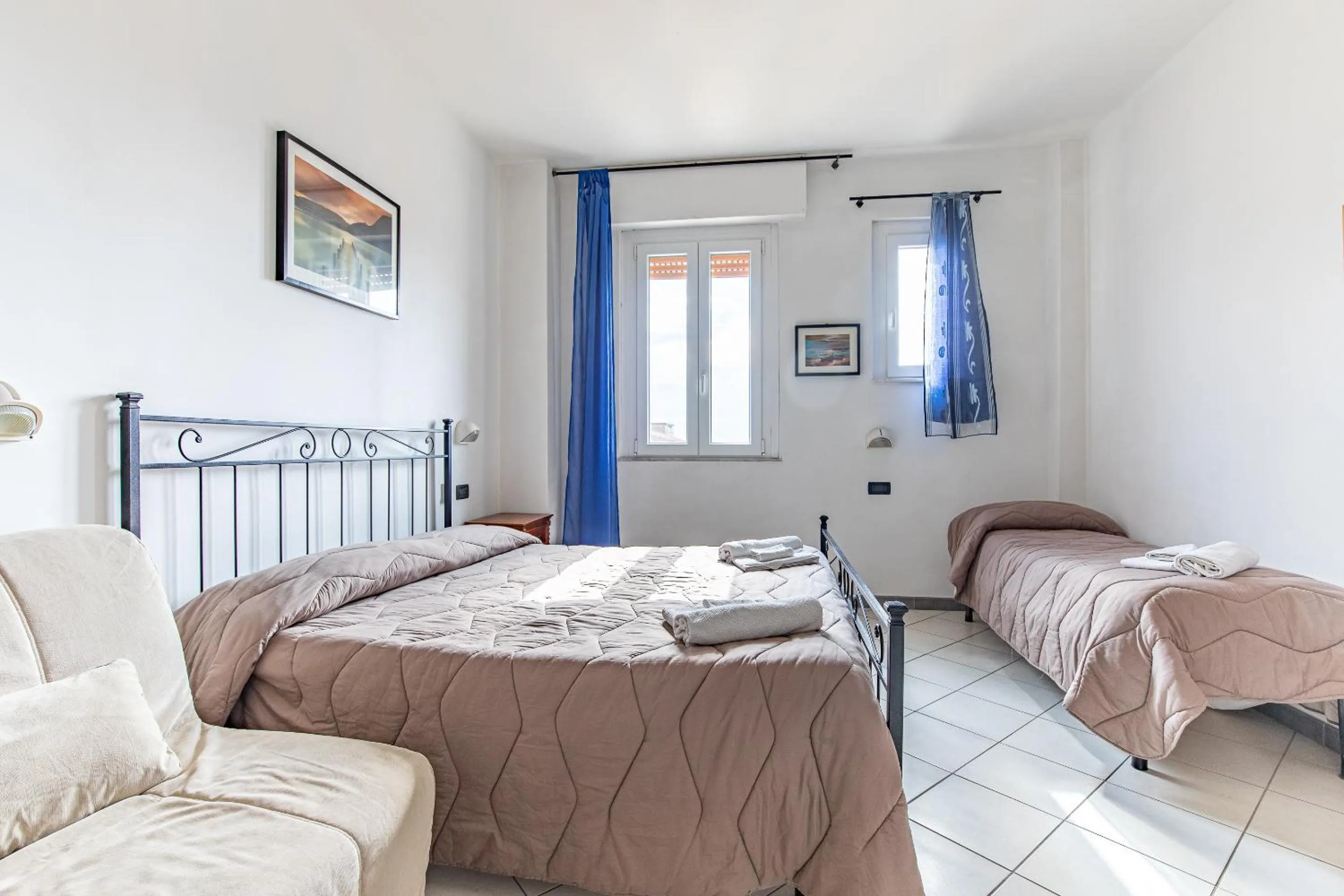 Bed in Hotel Paolina