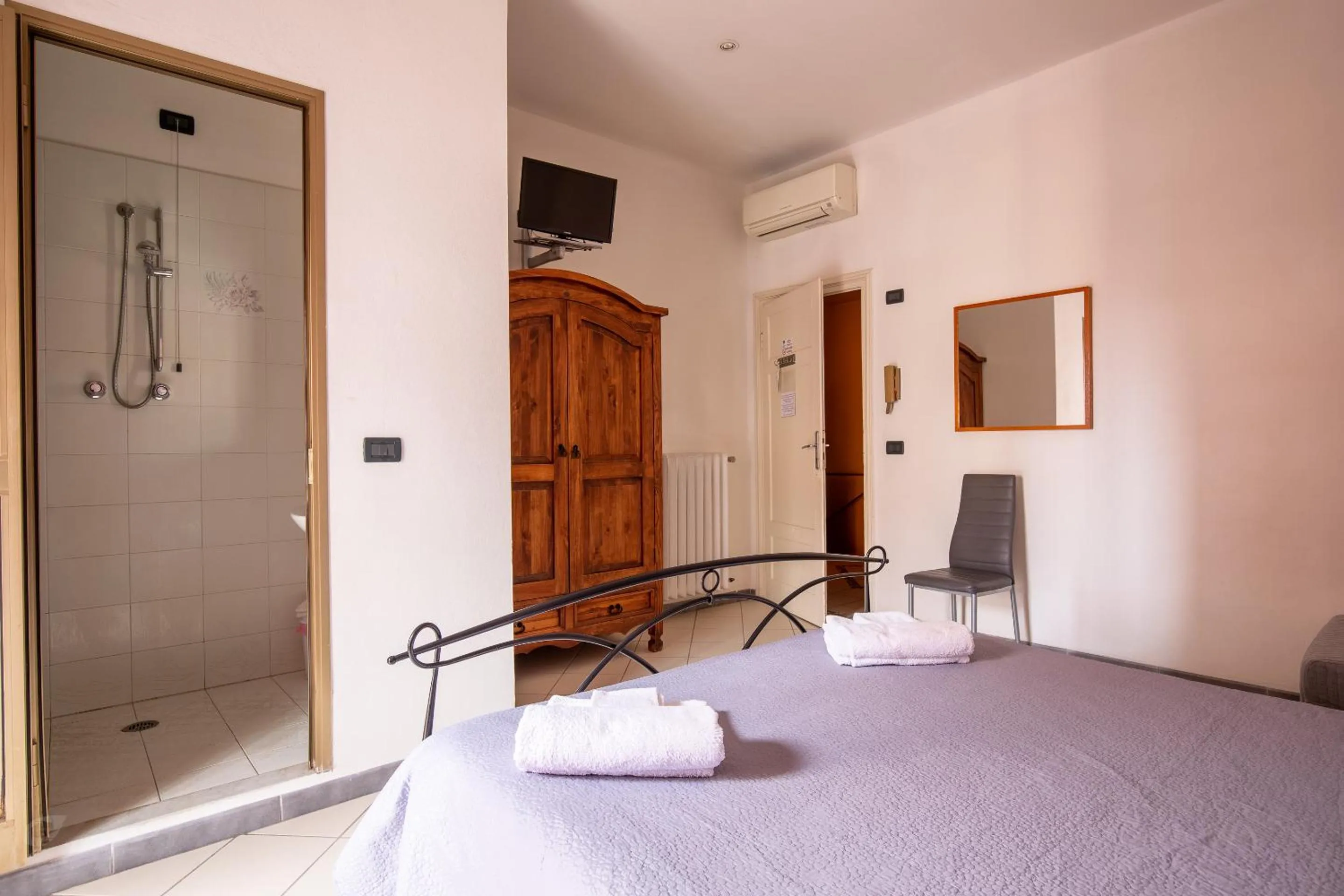 Bed in Hotel Paolina