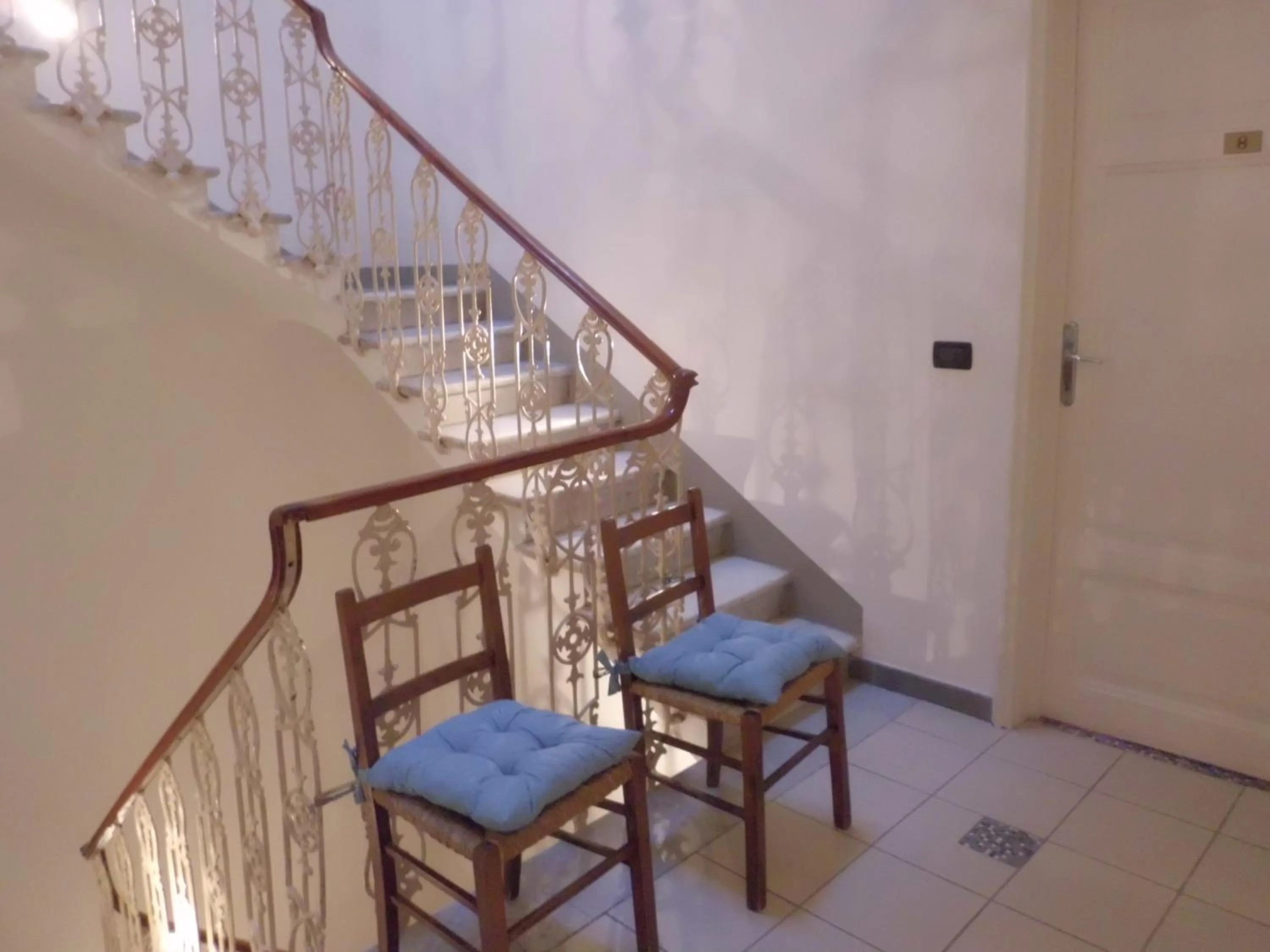 Seating area in Hotel Paolina