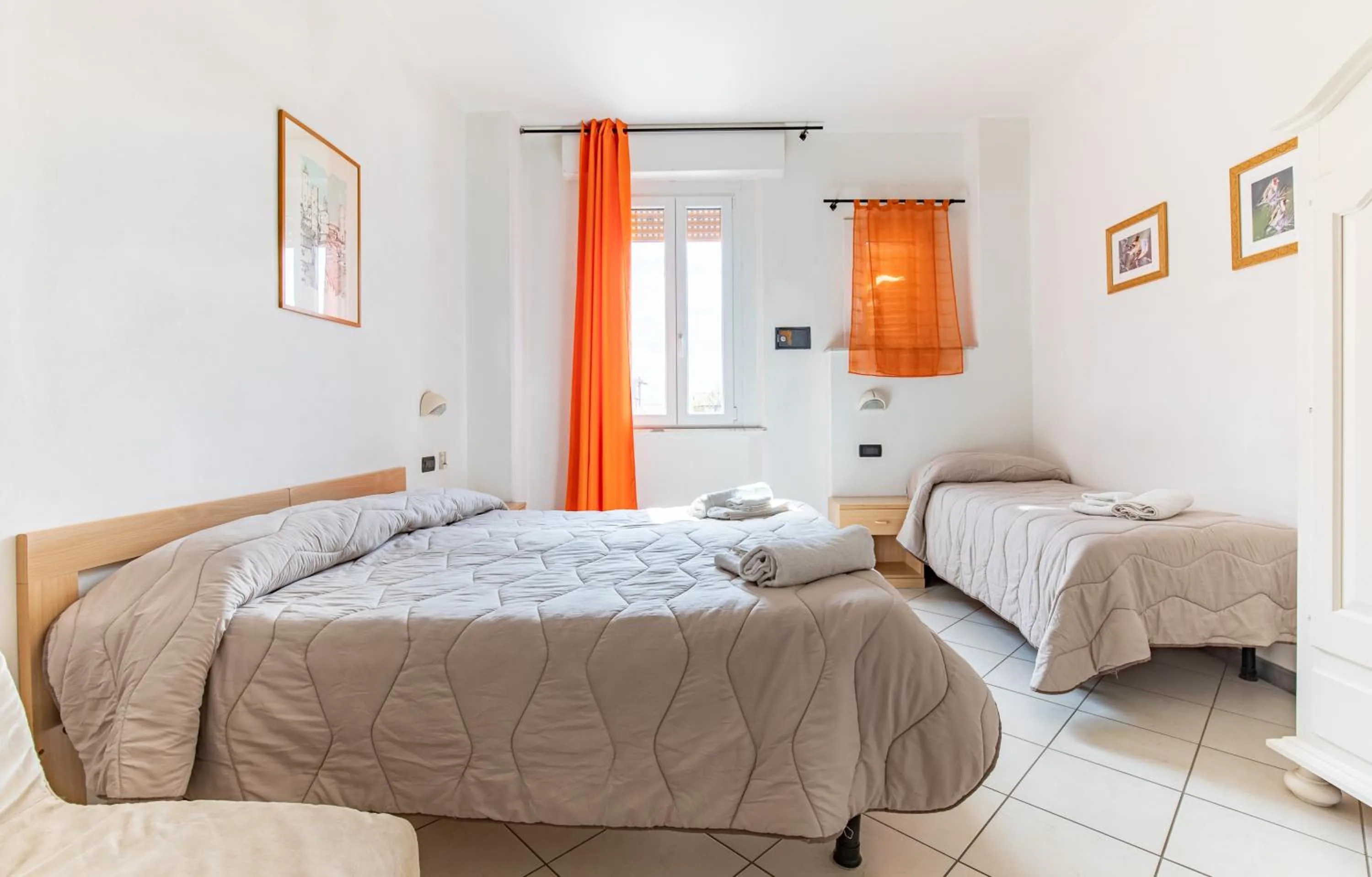 Bed in Hotel Paolina