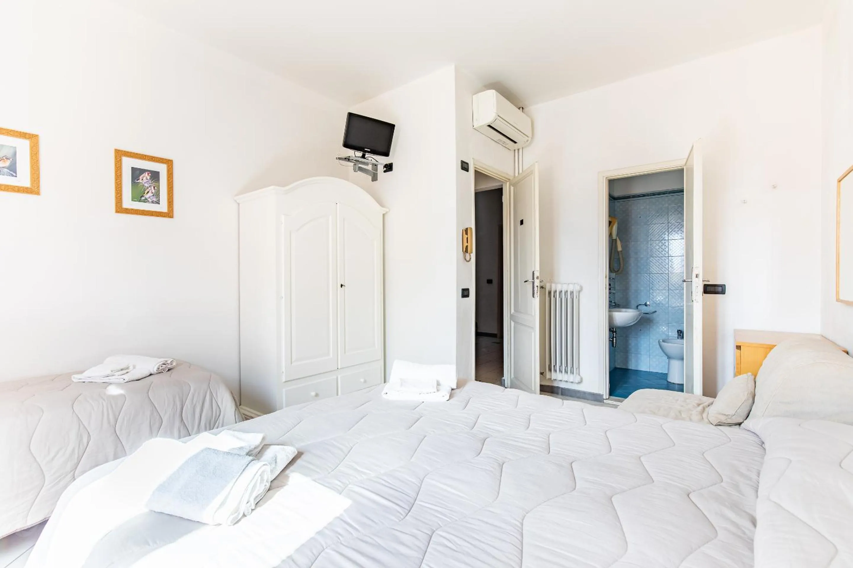 Bed in Hotel Paolina