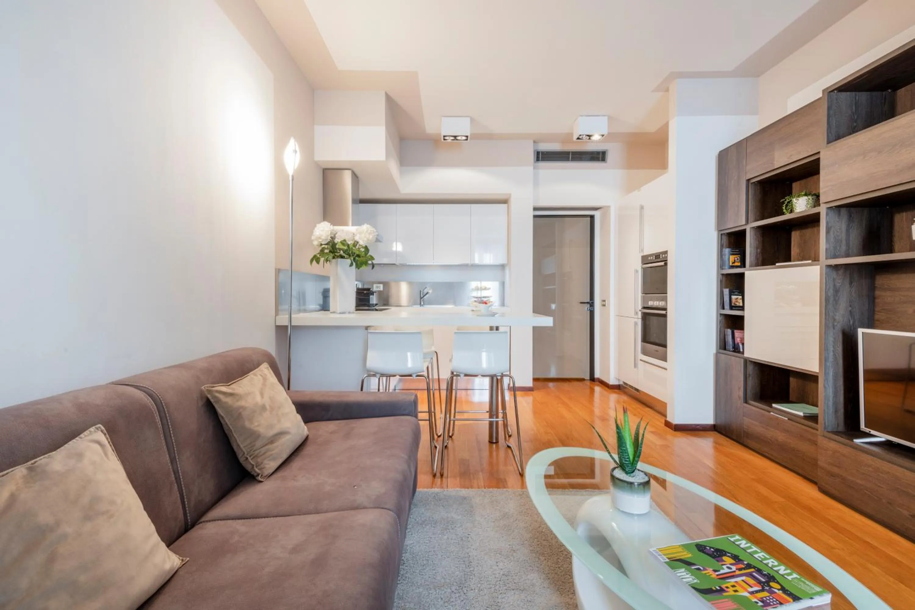 Living room in Milan Royal Suites - Centro