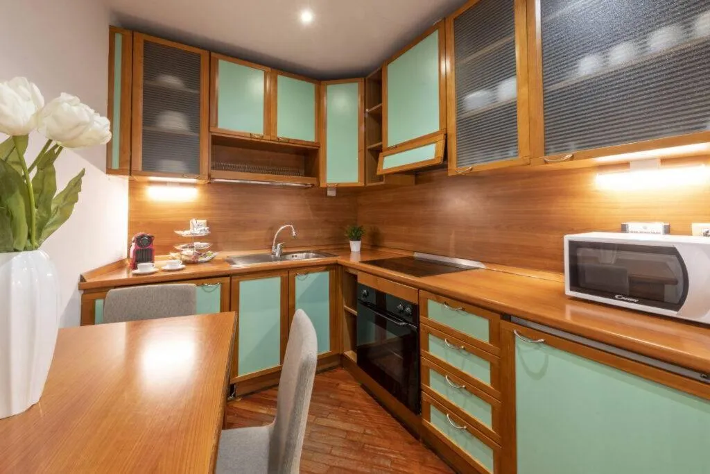Kitchen or kitchenette in Milan Royal Suites - Centro