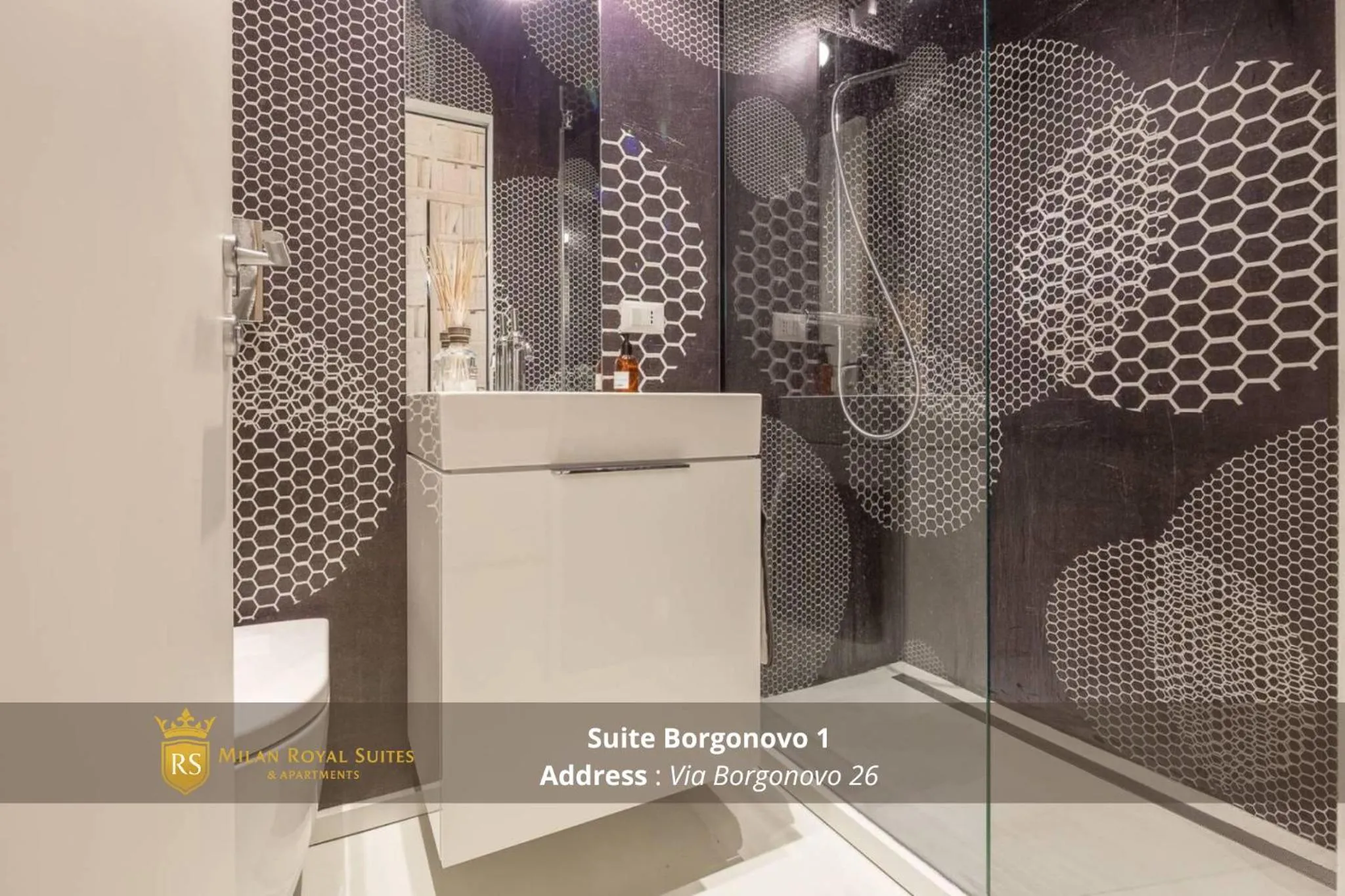 Bathroom in Milan Royal Suites - Centro