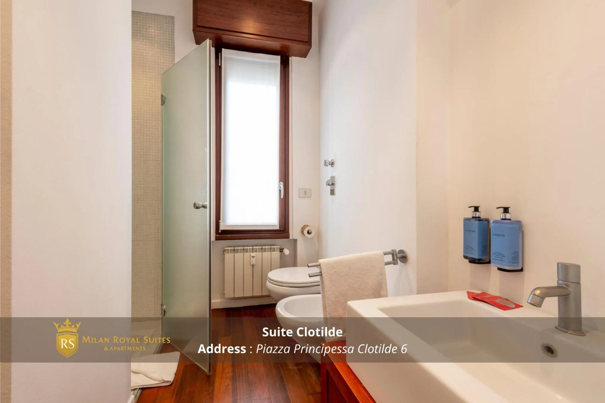 Bathroom in Milan Royal Suites - Centro