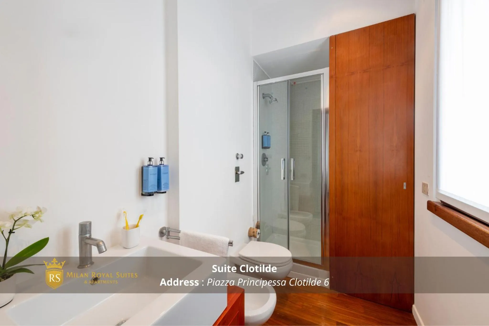 Bathroom in Milan Royal Suites - Centro