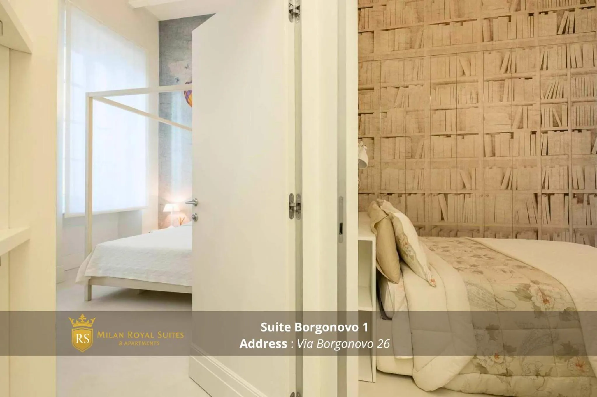 Bedroom, Bed in Milan Royal Suites - Centro