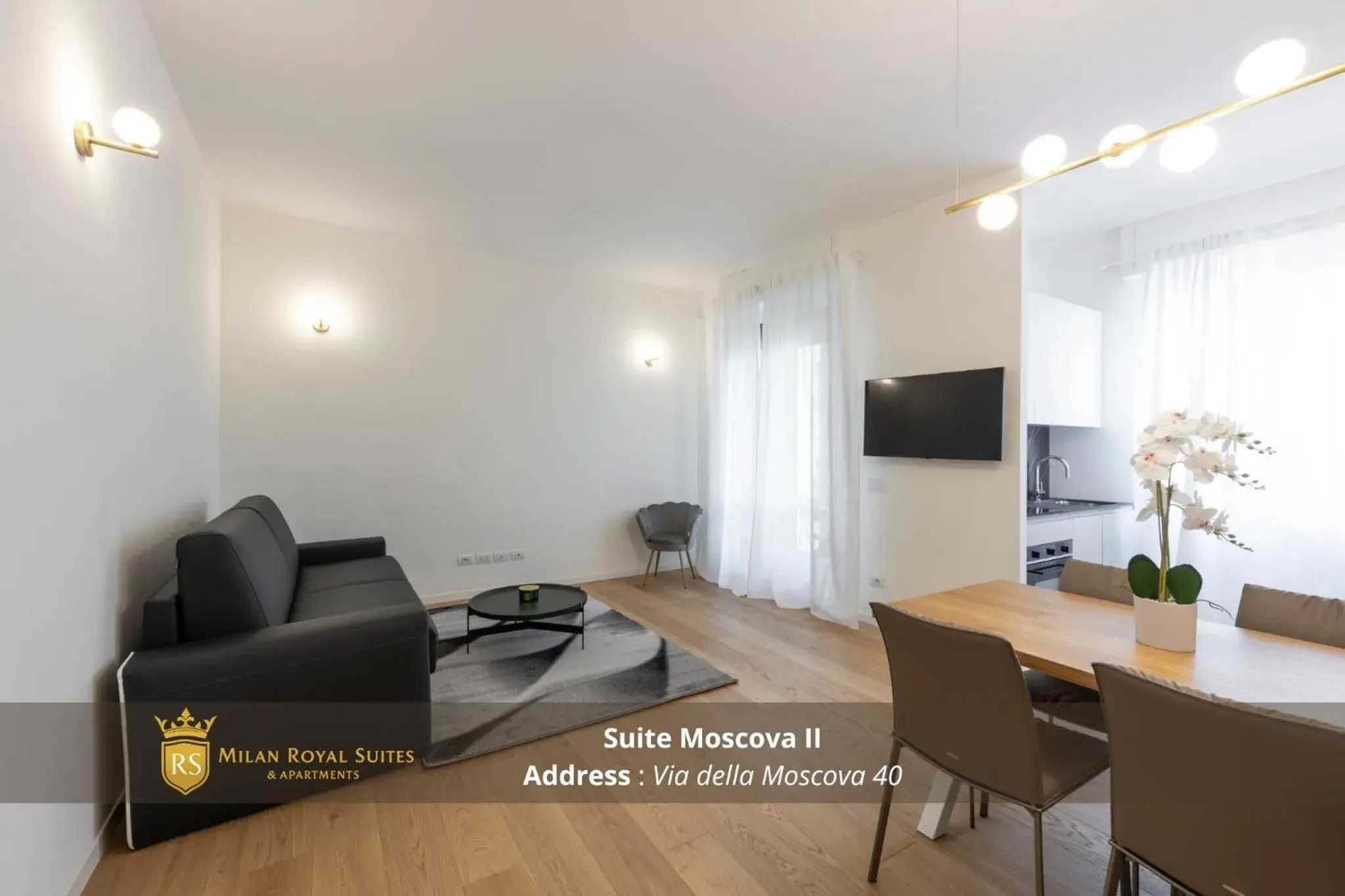 Two-Bedroom Deluxe Apartment with Balcony in Milan Royal Suites - Centro Two-Bedroom Deluxe Apartment with Balcony in Milan Royal Suites - Centro