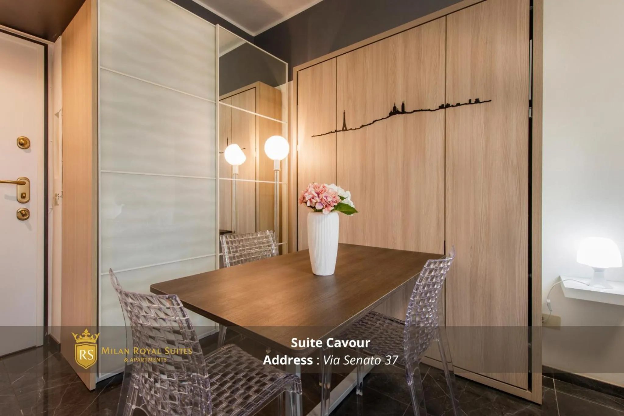 Living room in Milan Royal Suites - Centro