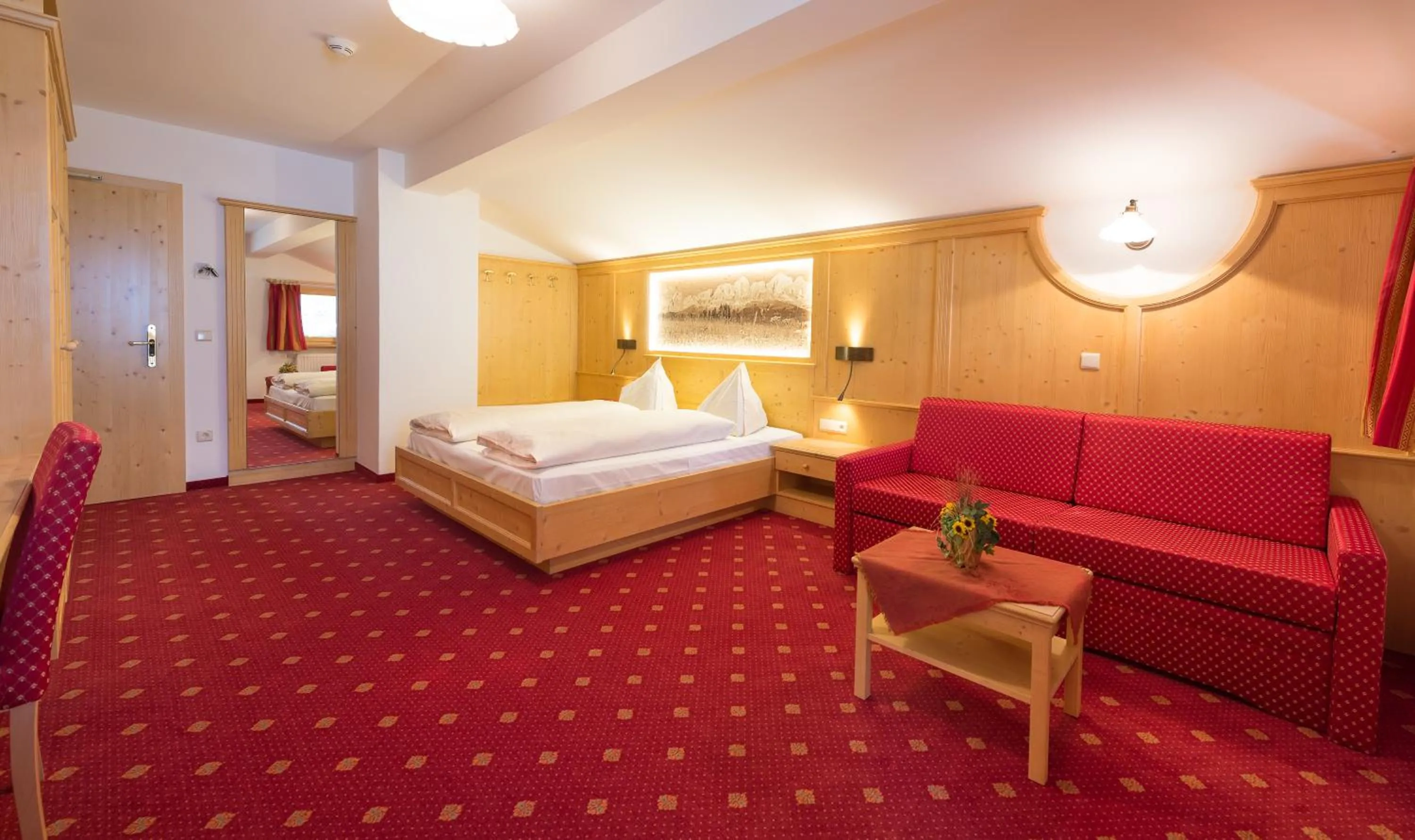 Photo of the whole room, Bed in Aktiv Hotel Schönwald