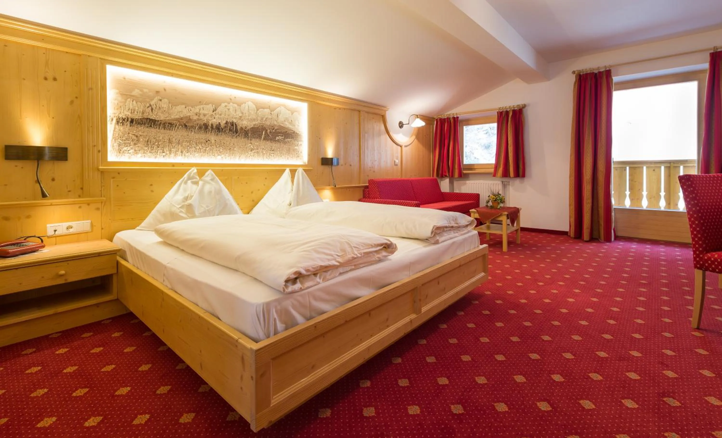 Photo of the whole room, Bed in Aktiv Hotel Schönwald