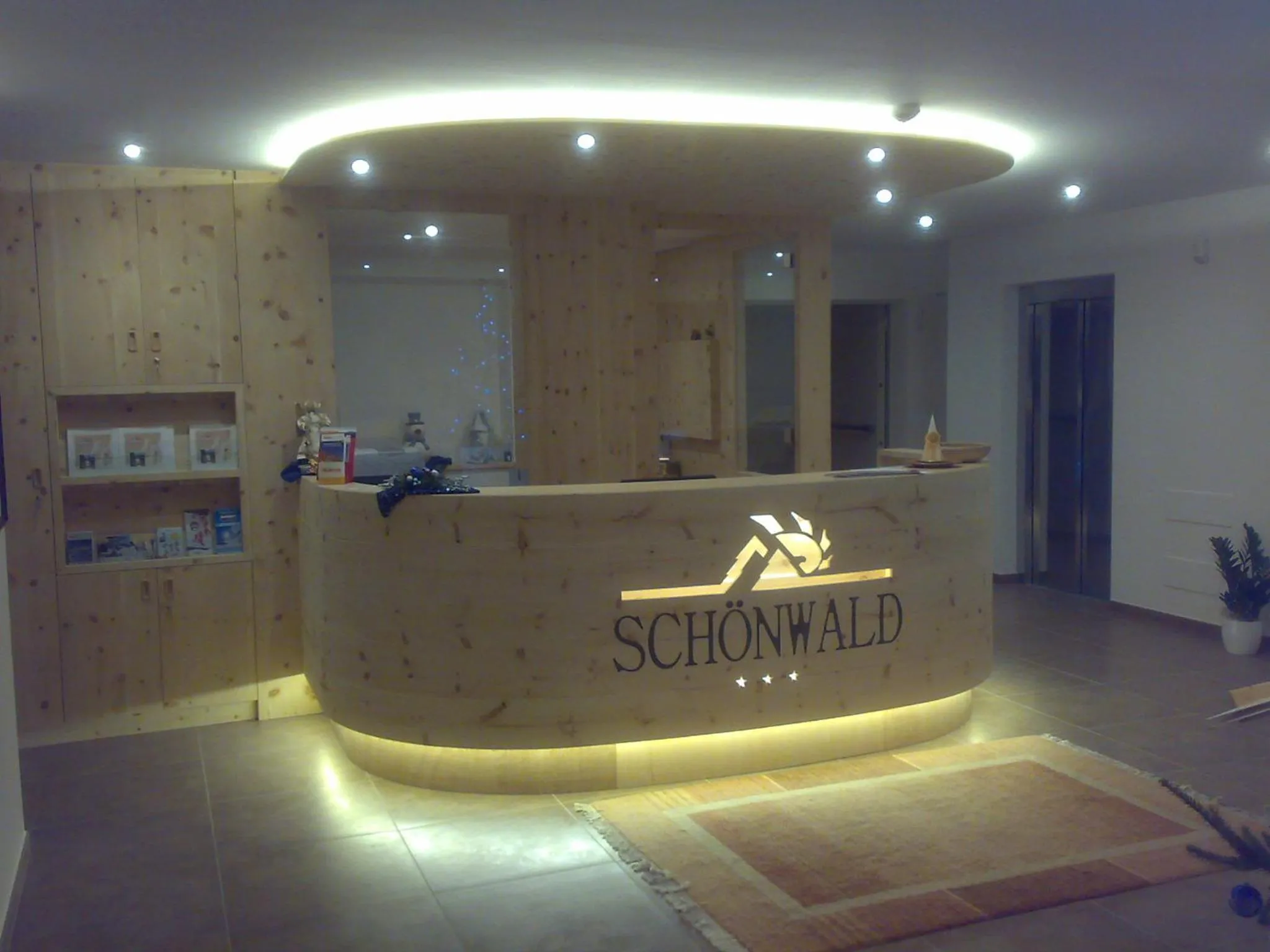 Lobby or reception in Aktiv Hotel Schönwald