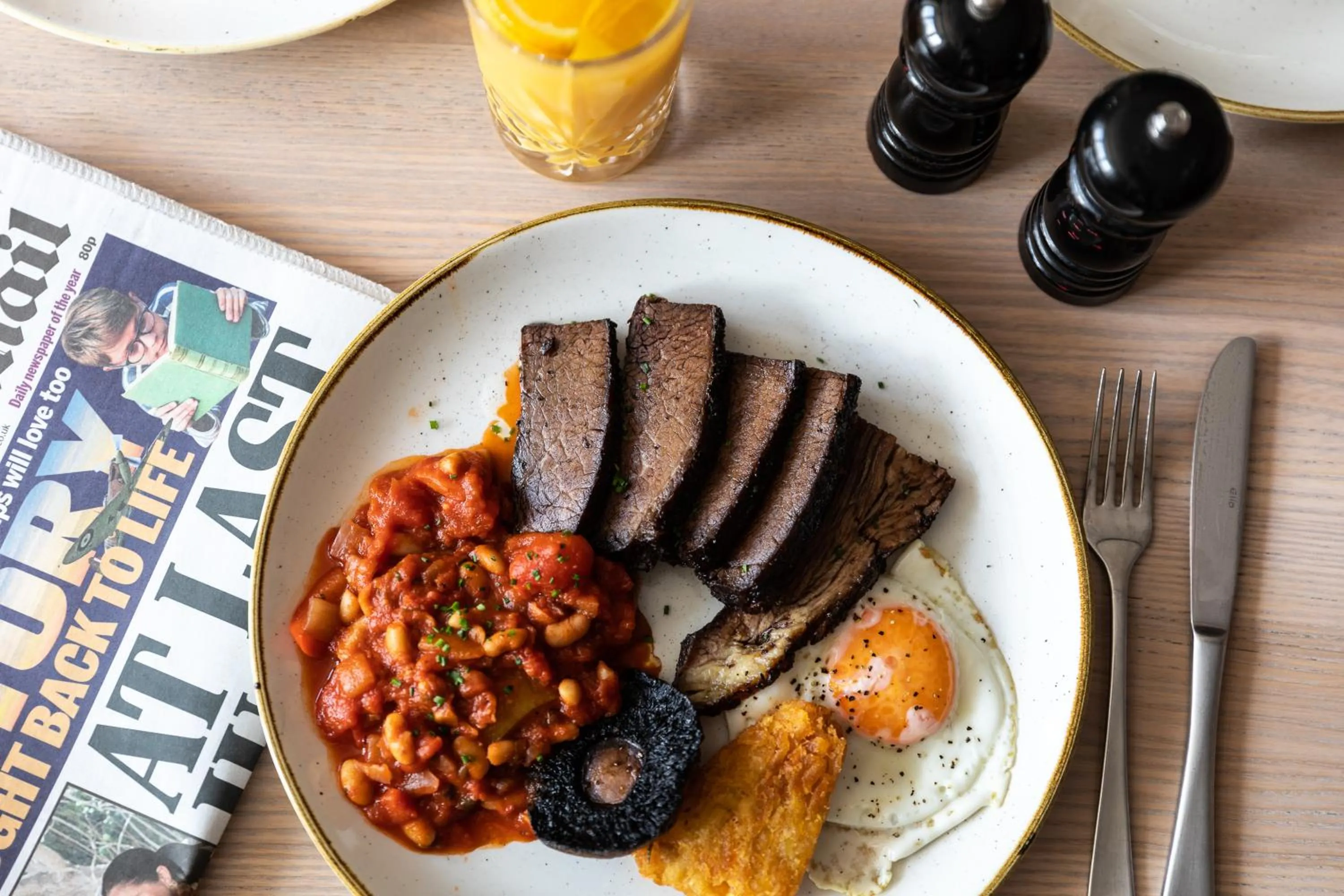 Food in The Coach House