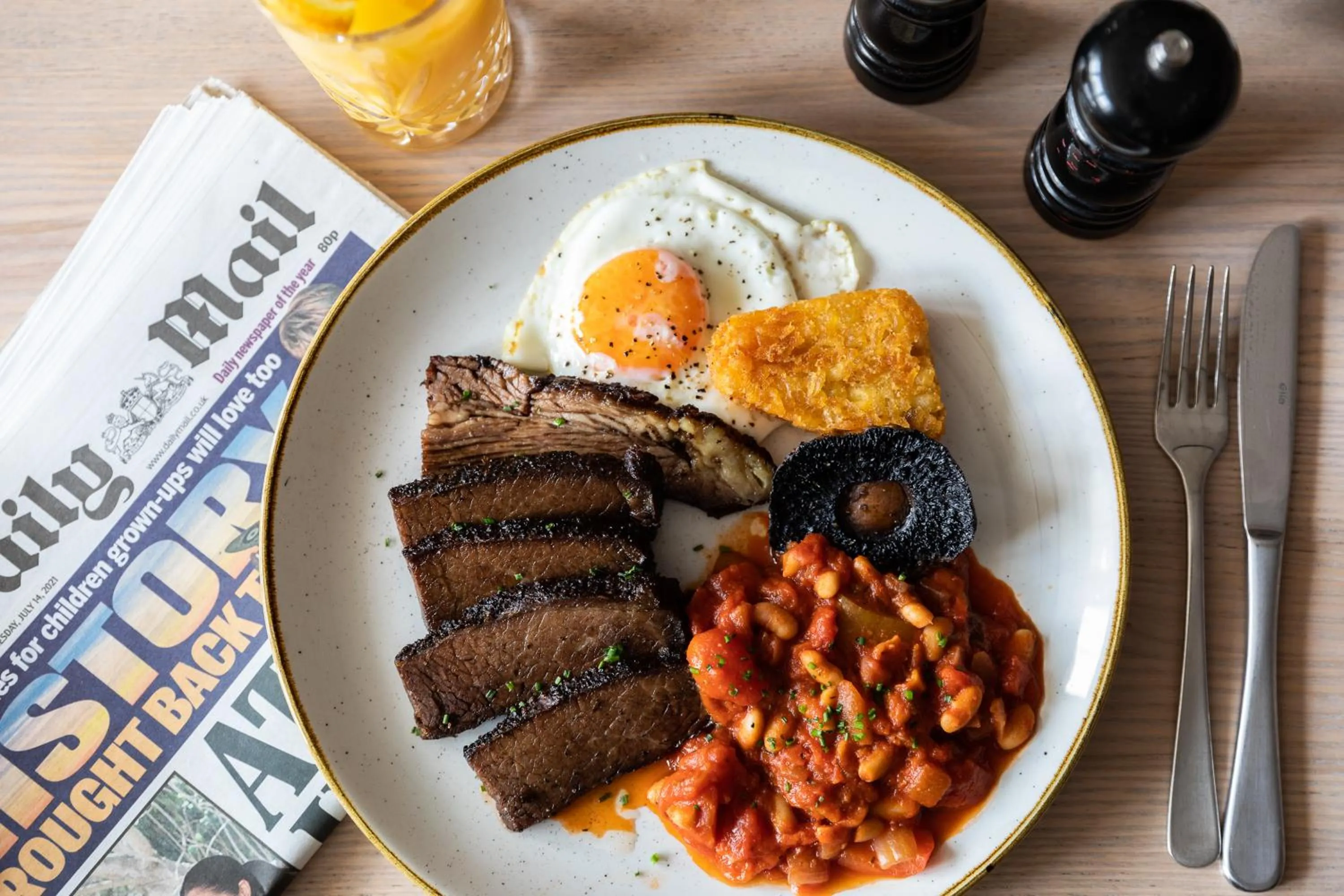 Food in The Coach House