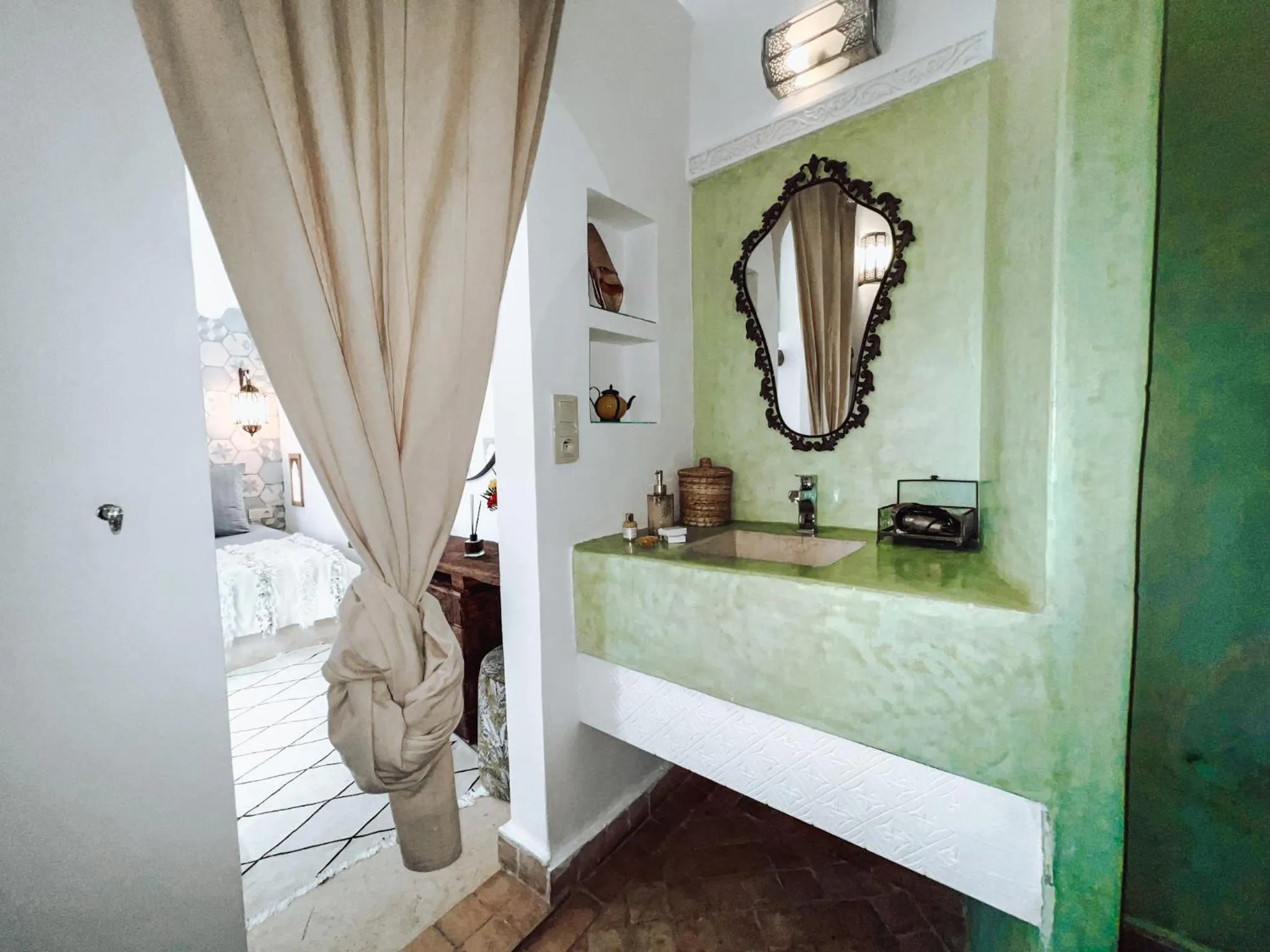 Bathroom, Bed in DAR AURORA