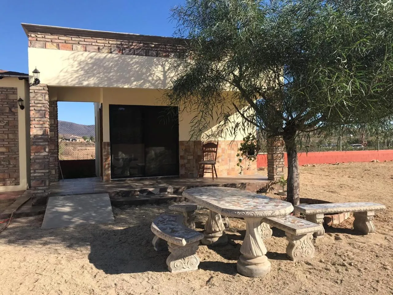Patio in Finca Chavez