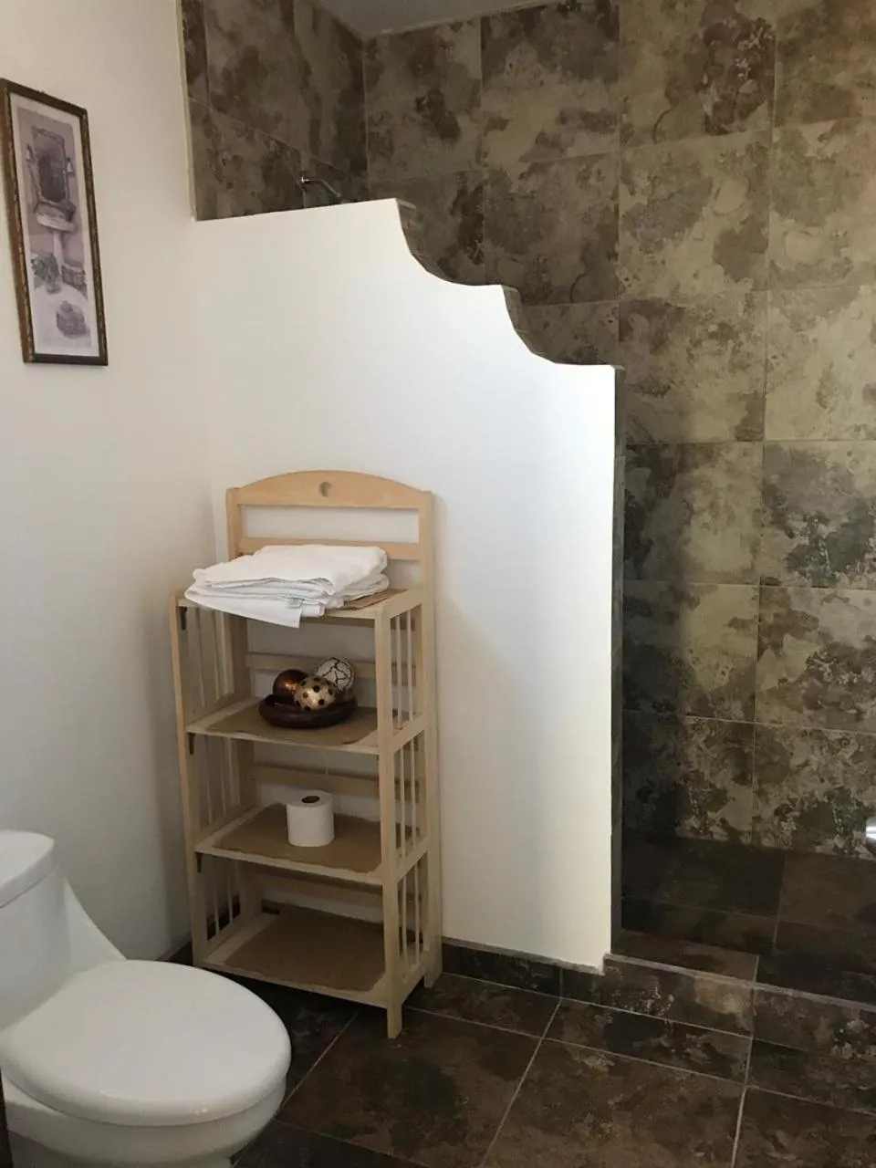 Shower in Finca Chavez