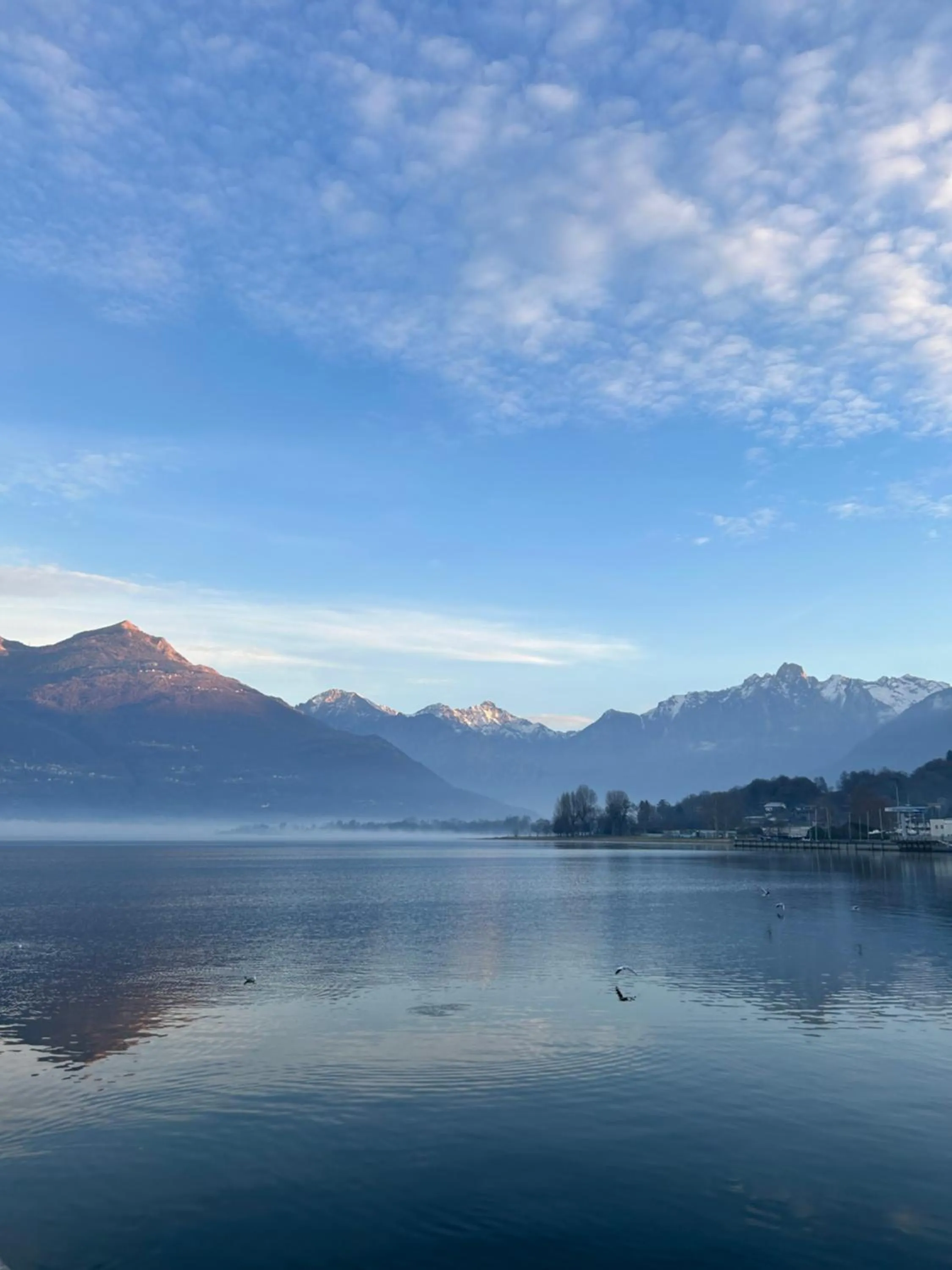 Lake view in Hotel Risi