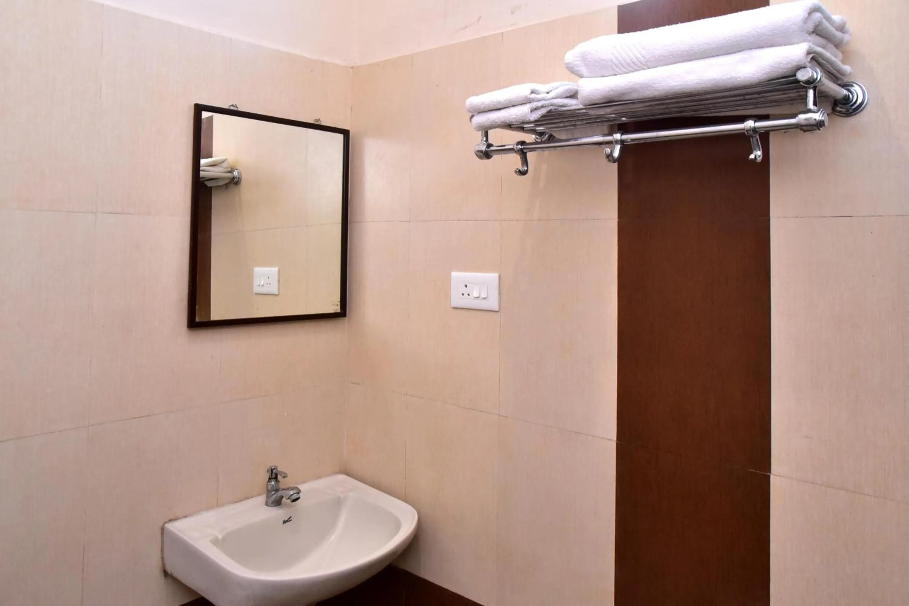 Shower in Villa Gomez Individual 2 bhk property at French Colony