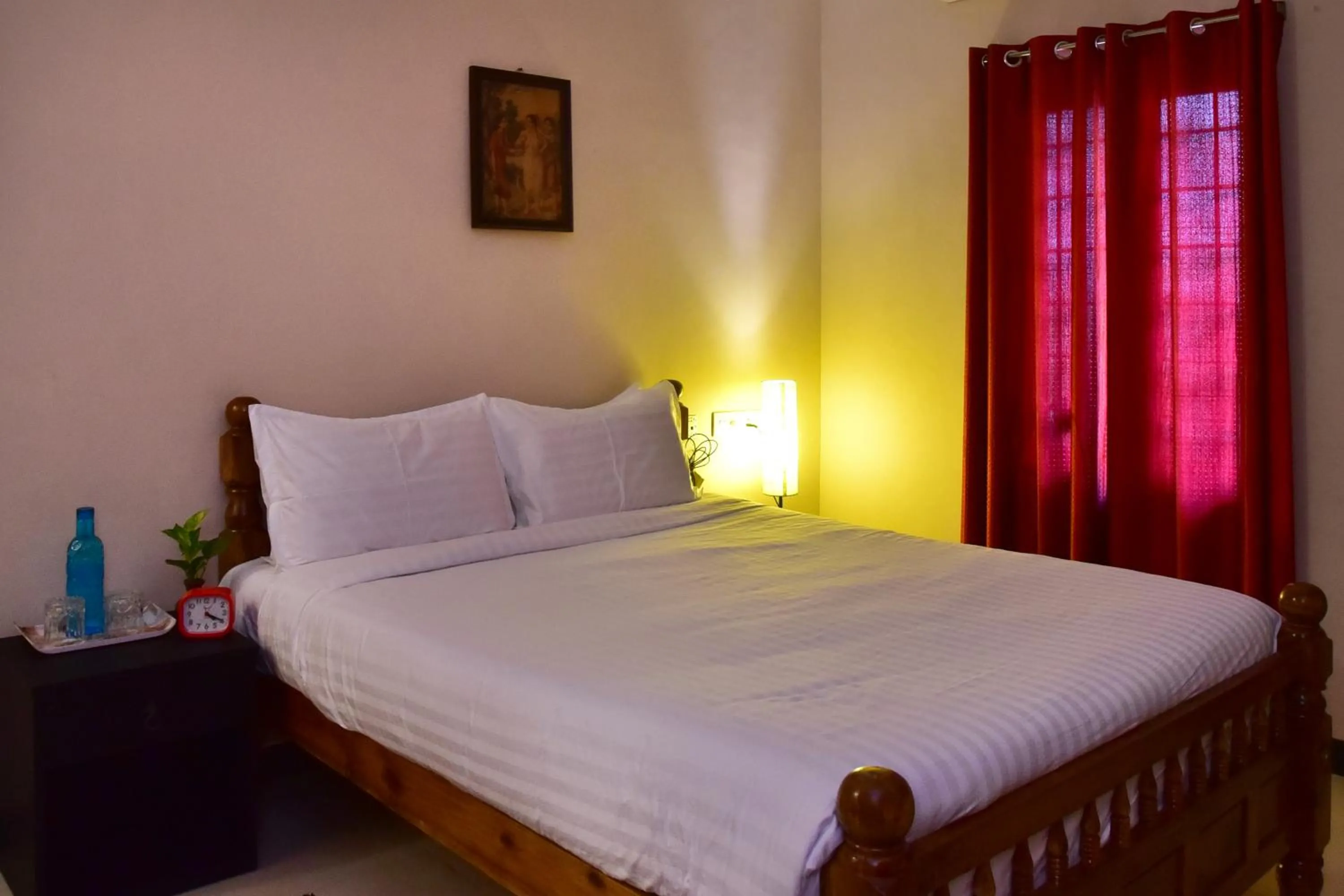 Bed in Villa Gomez Individual 2 bhk property at French Colony