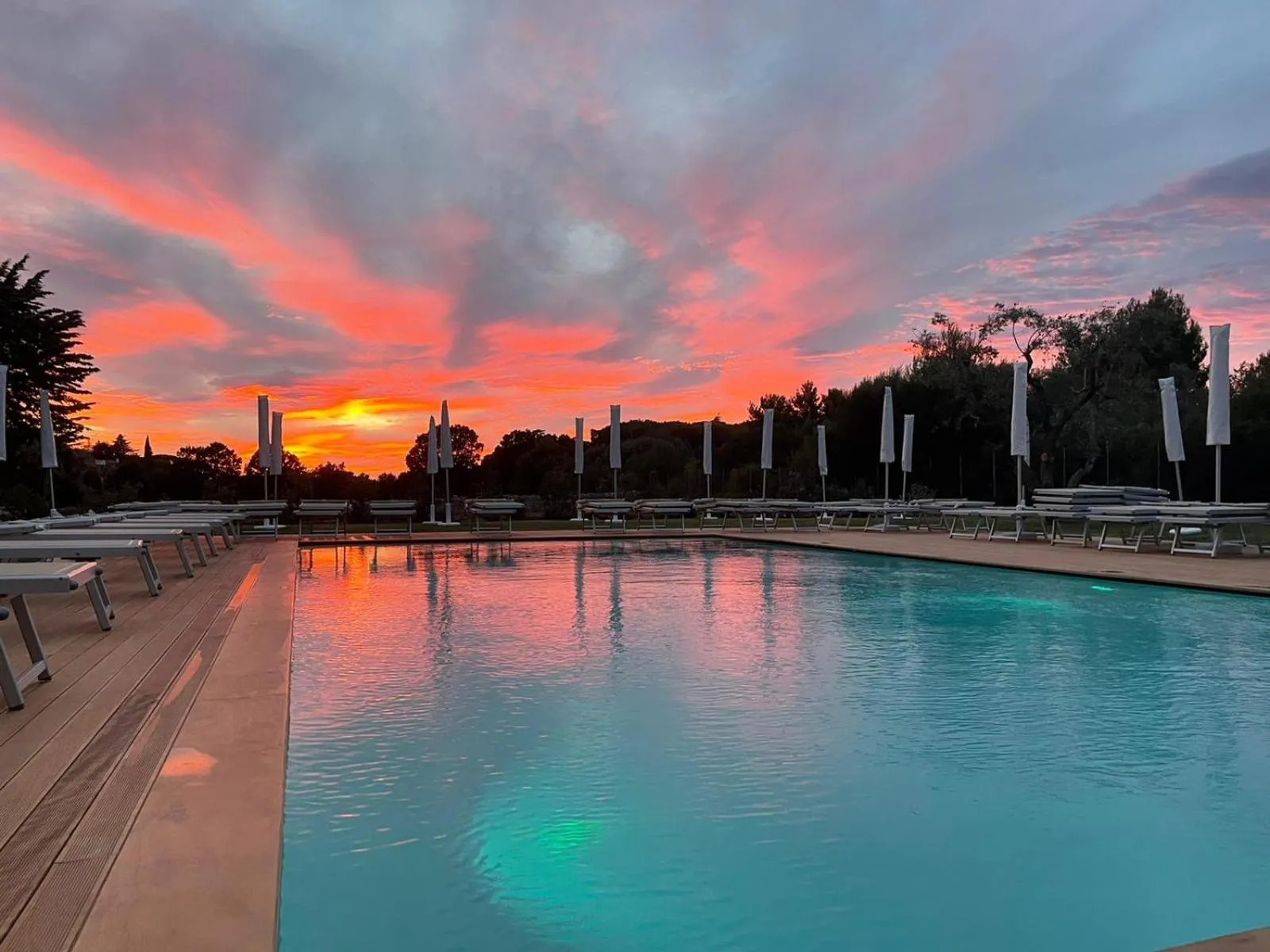 Natural landscape in Hotel Castel Miramonti